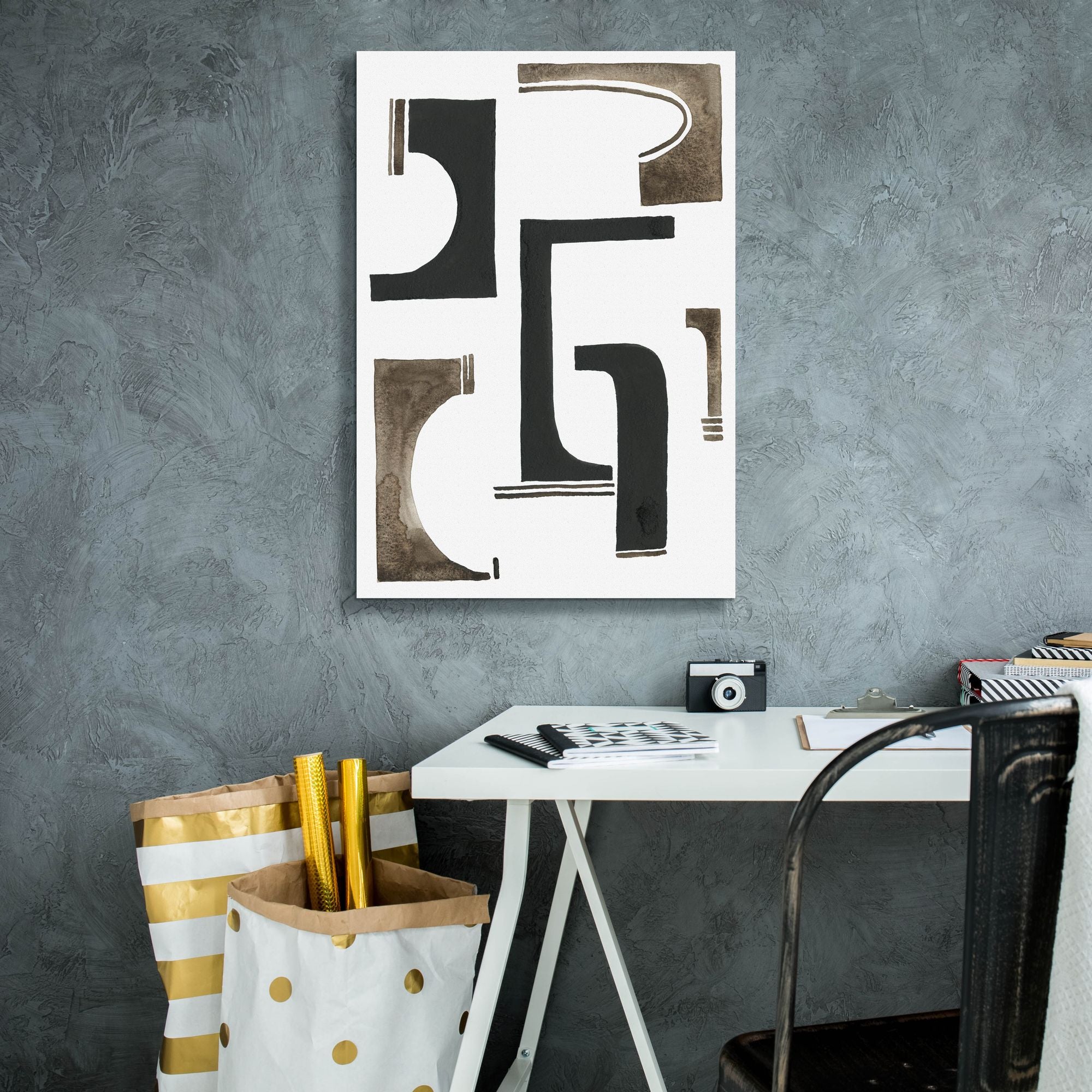 'Midway I' by Regina Moore, Canvas Wall Art,18 x 26