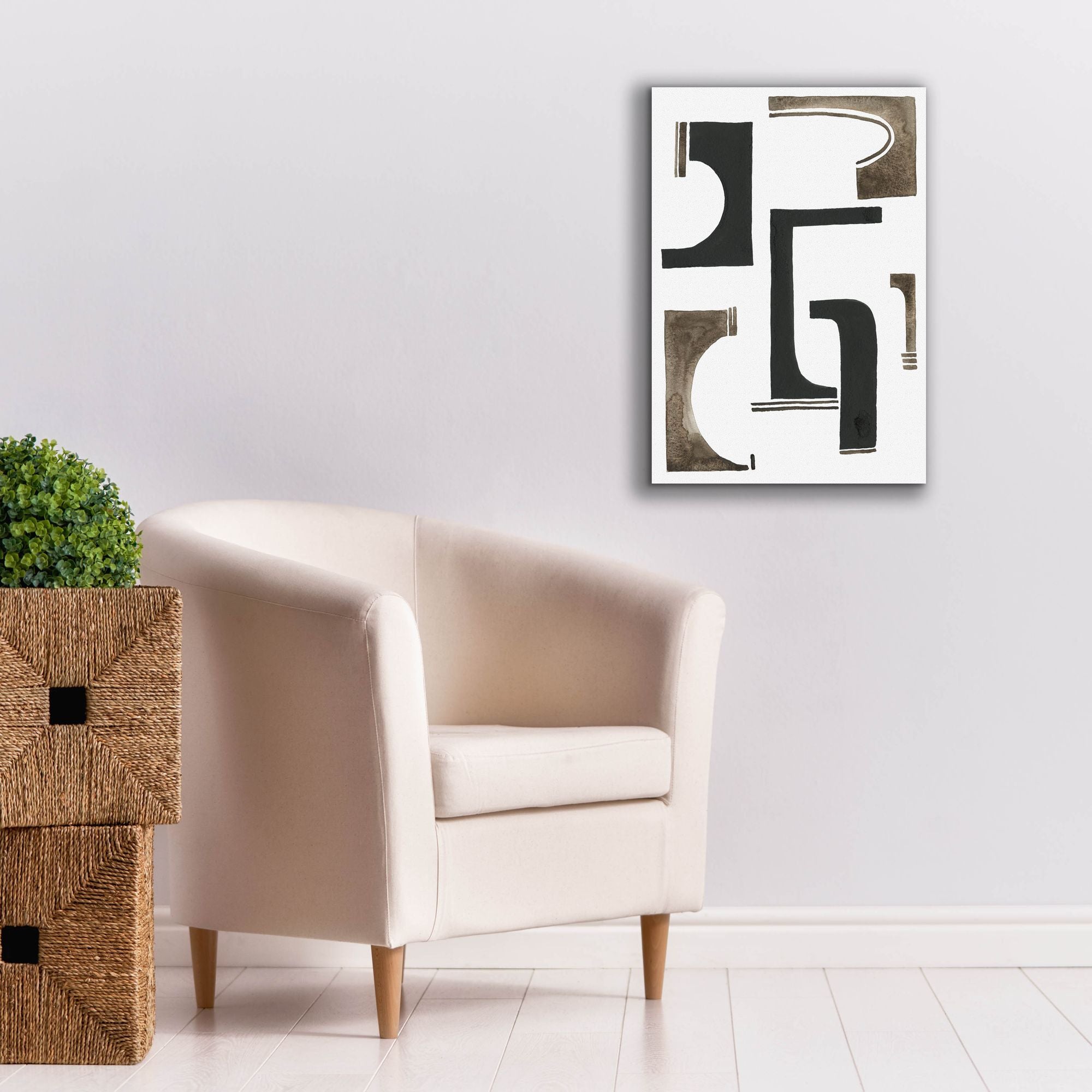 'Midway I' by Regina Moore, Canvas Wall Art,18 x 26