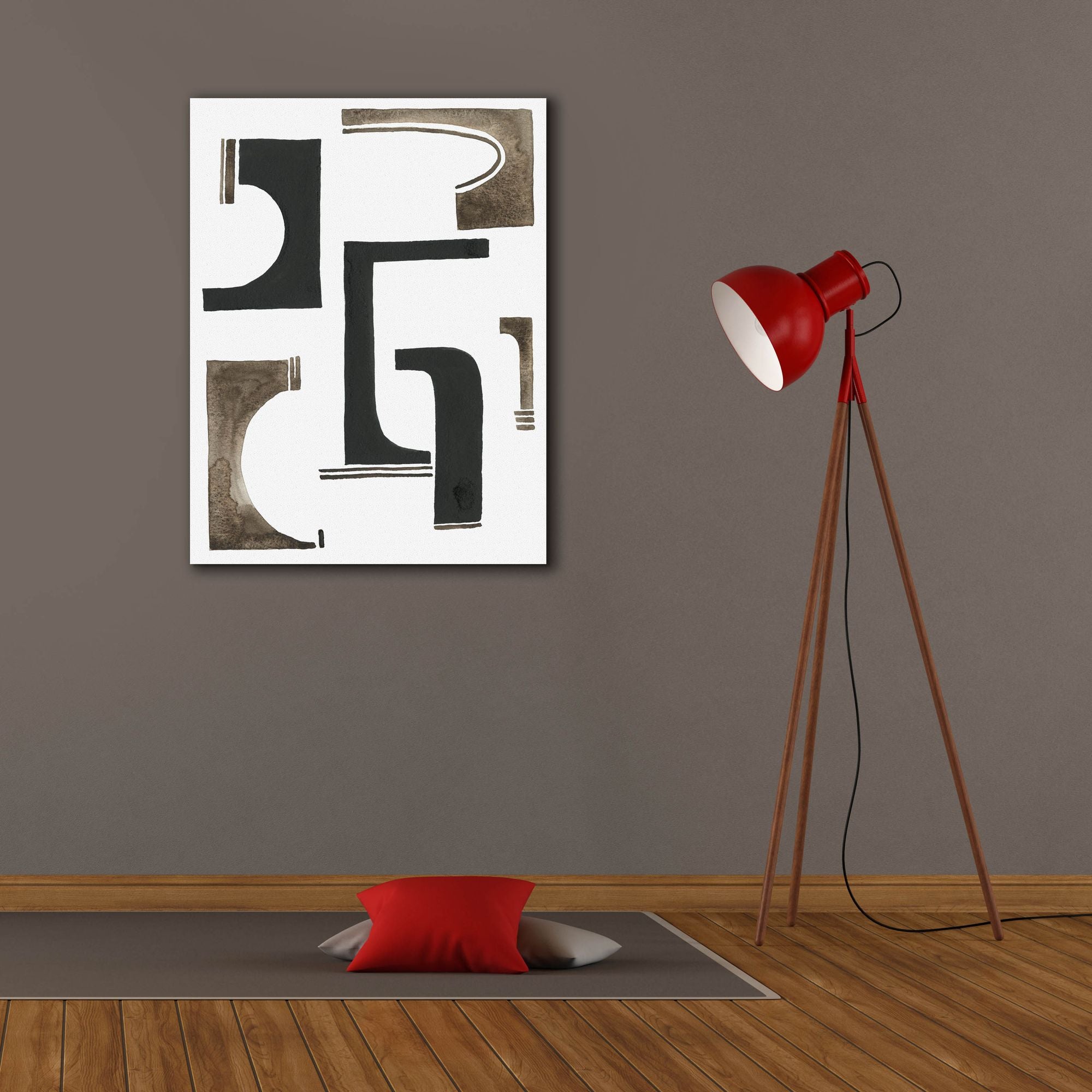 'Midway I' by Regina Moore, Canvas Wall Art,26 x 34