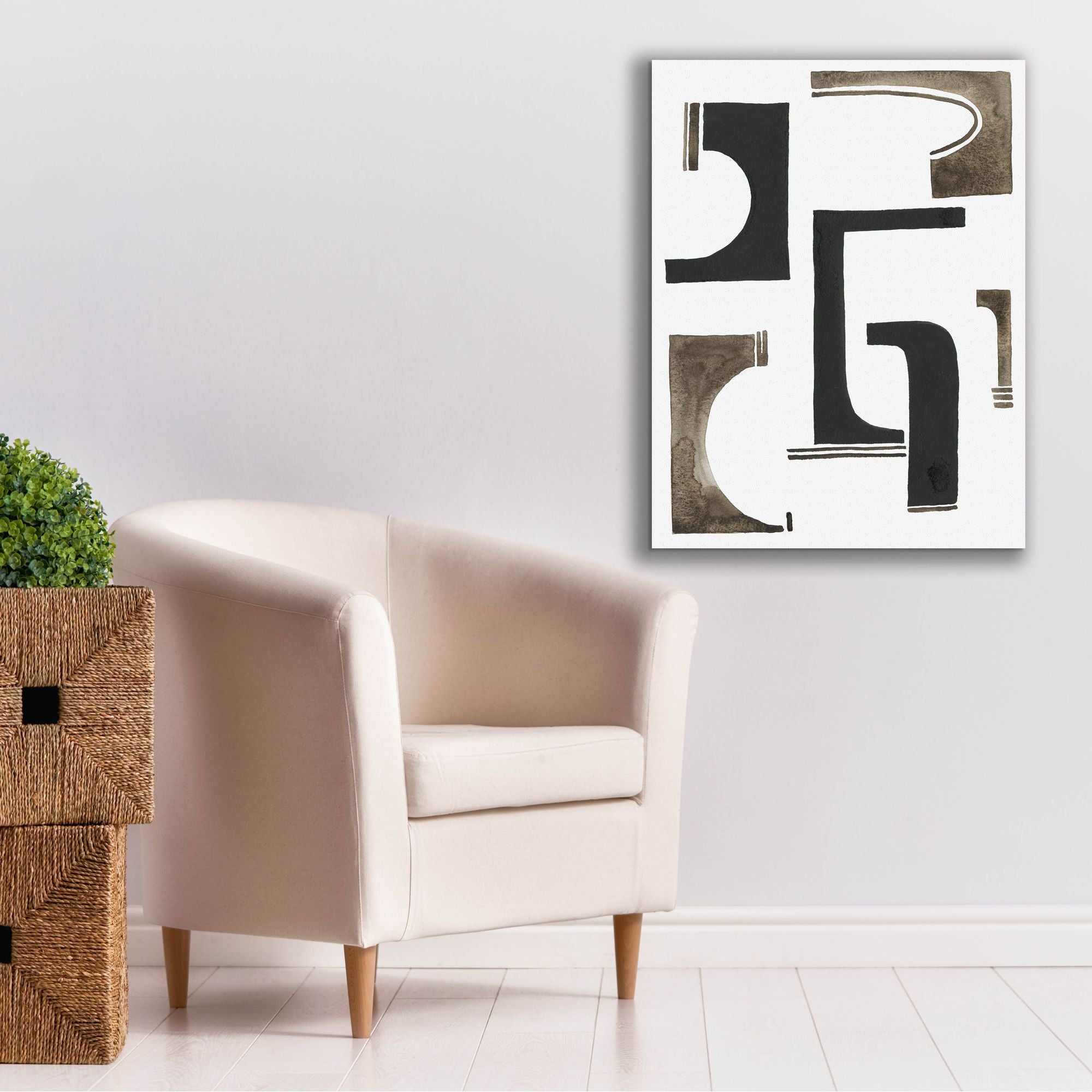 'Midway I' by Regina Moore, Canvas Wall Art,26 x 34