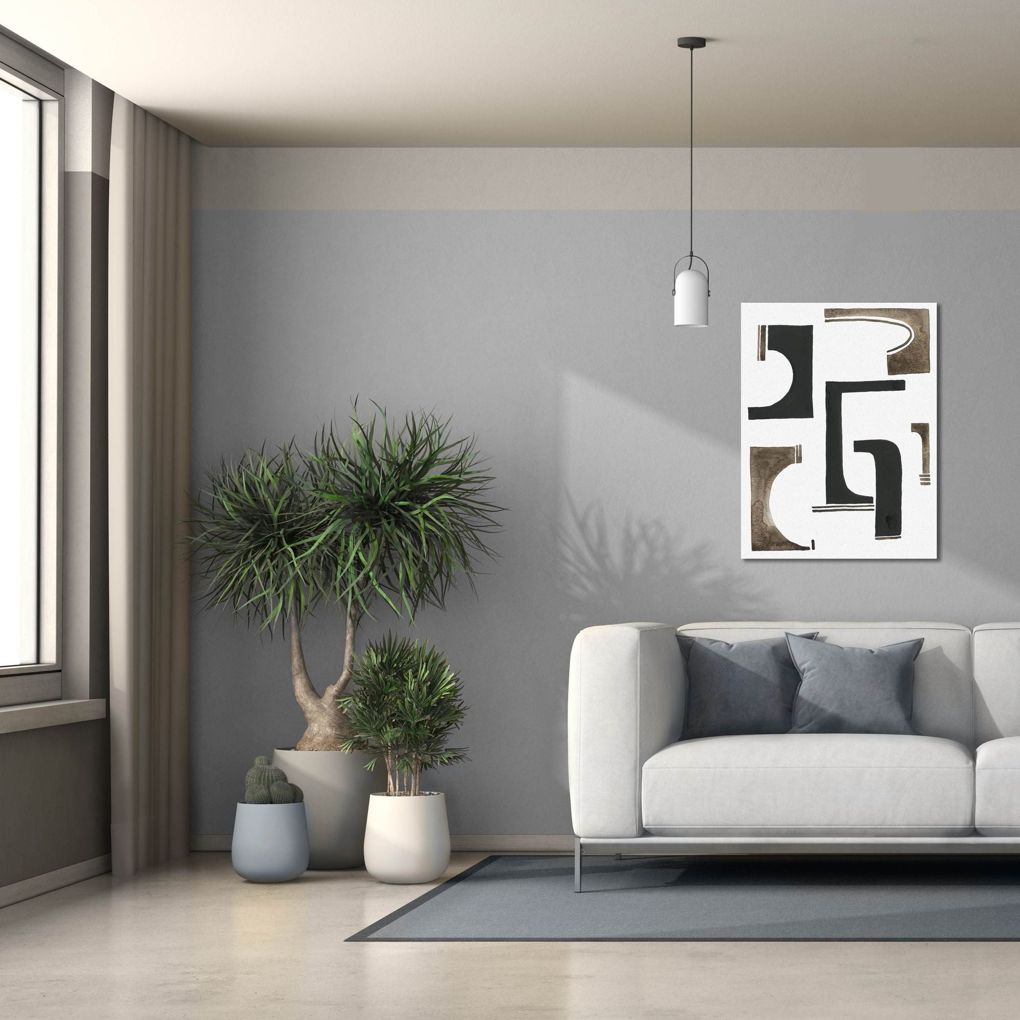 'Midway I' by Regina Moore, Canvas Wall Art,26 x 34