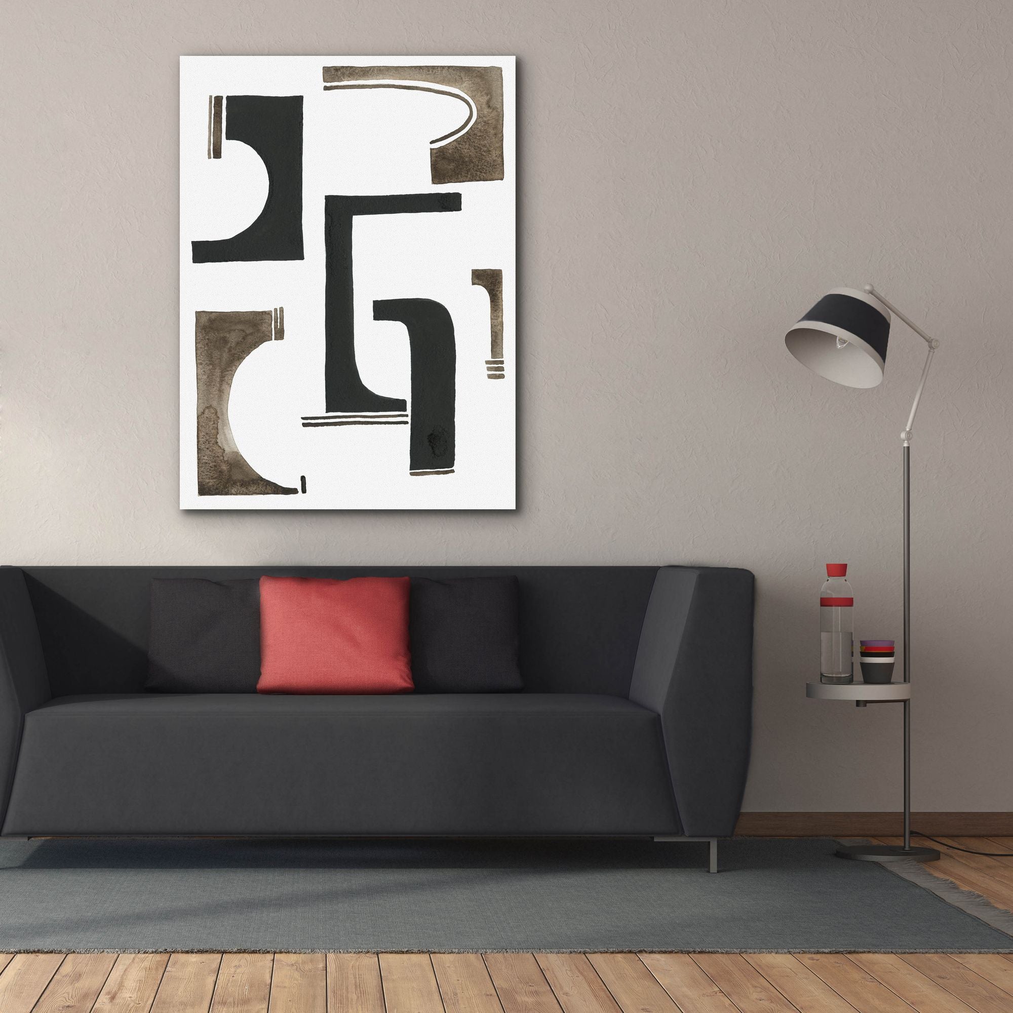 'Midway I' by Regina Moore, Canvas Wall Art,40x54