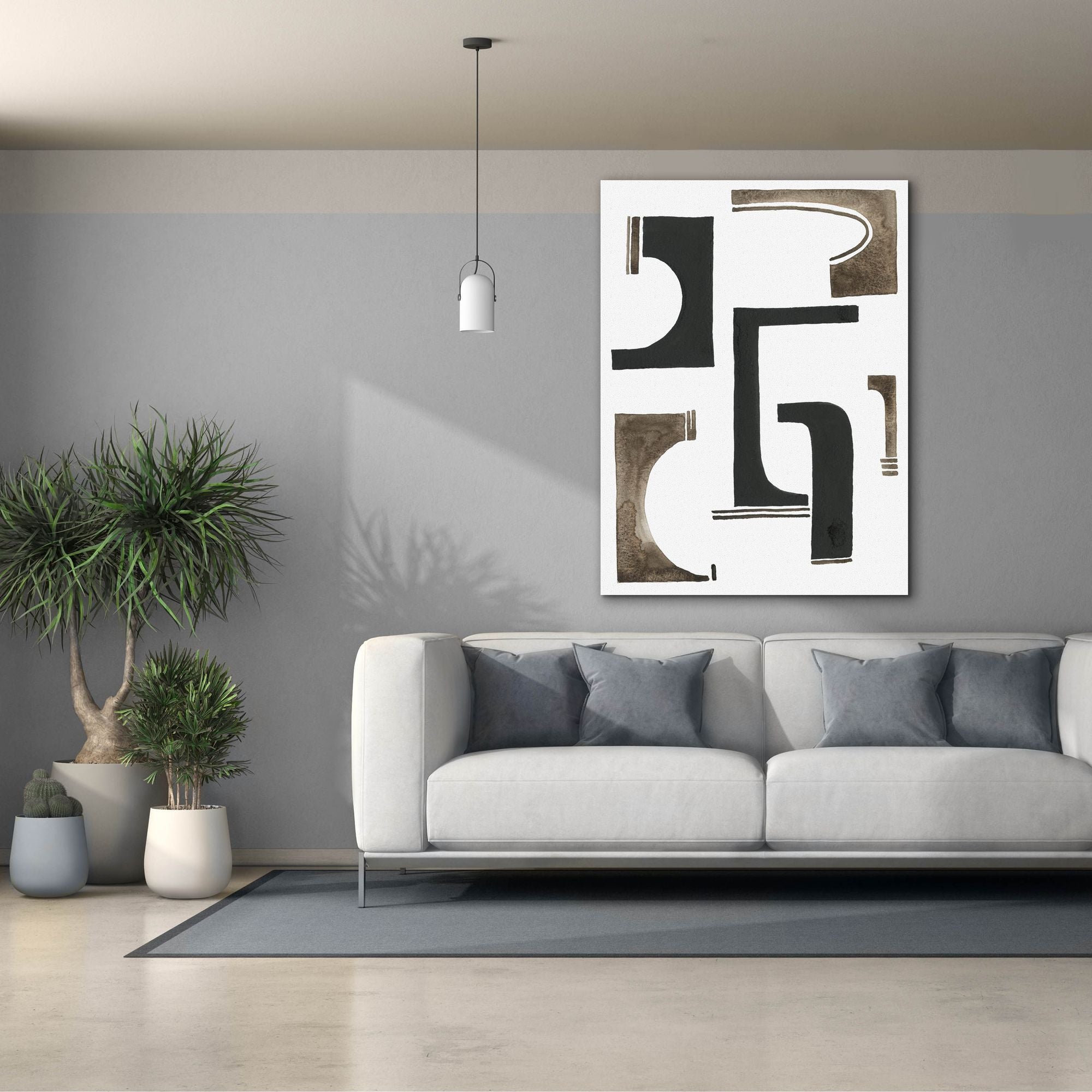 'Midway I' by Regina Moore, Canvas Wall Art,40x54