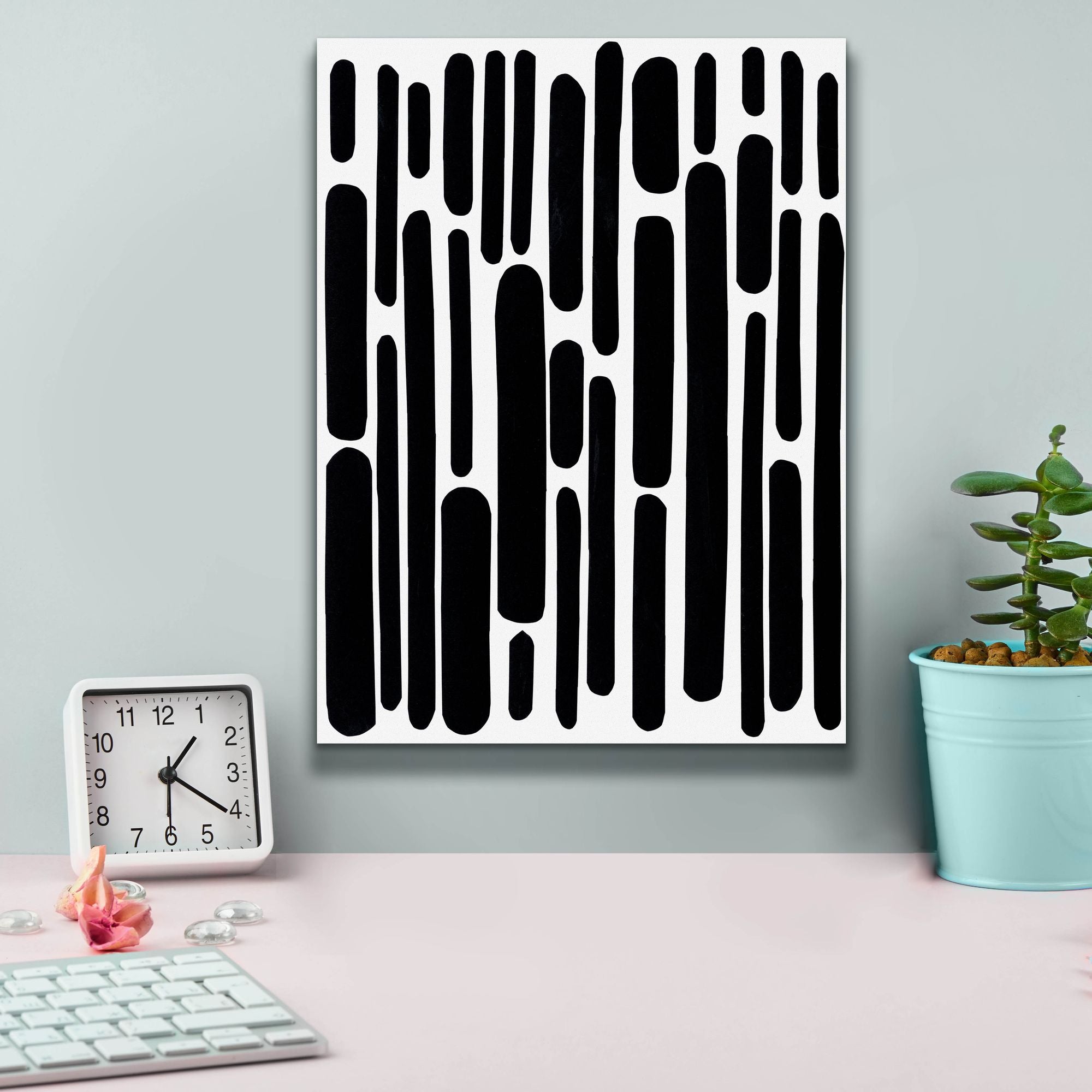 'Shuffle I' by Regina Moore, Canvas Wall Art,12 x 16