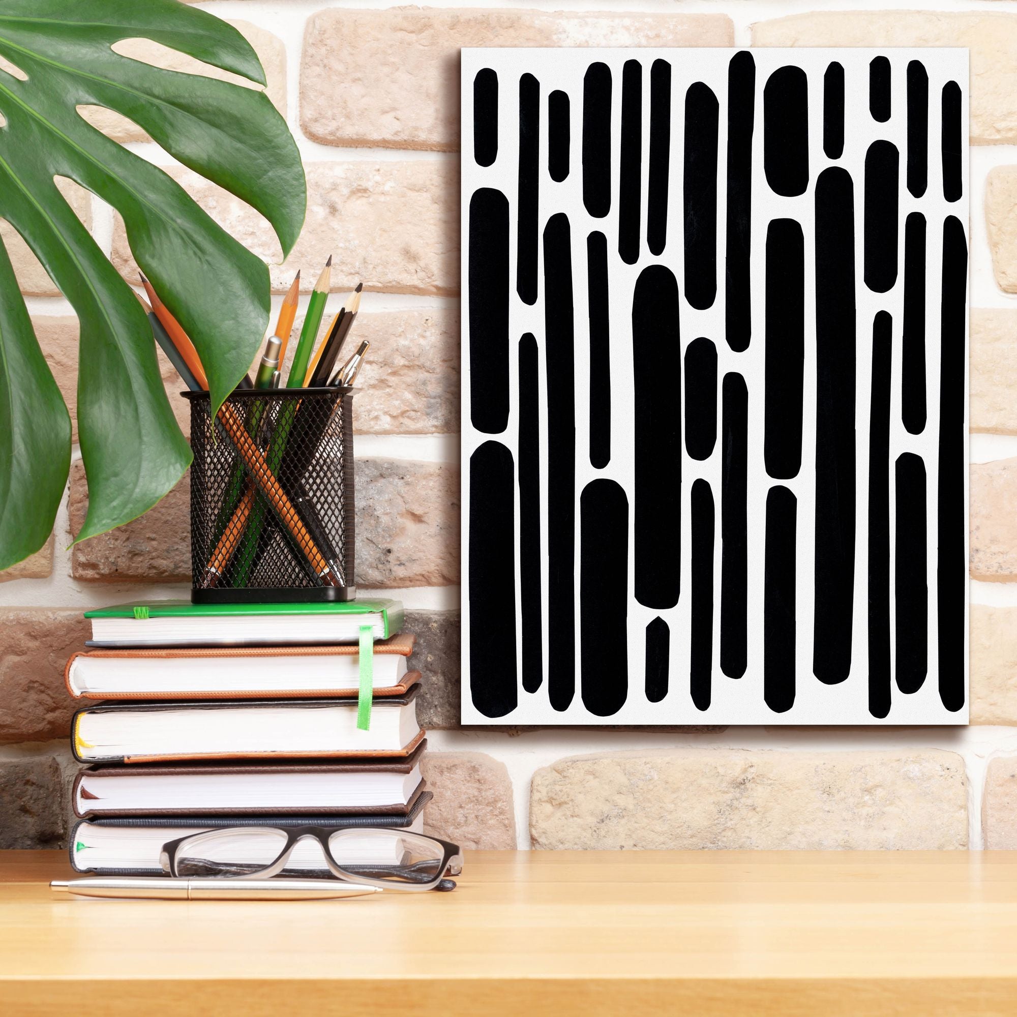 'Shuffle I' by Regina Moore, Canvas Wall Art,12 x 16