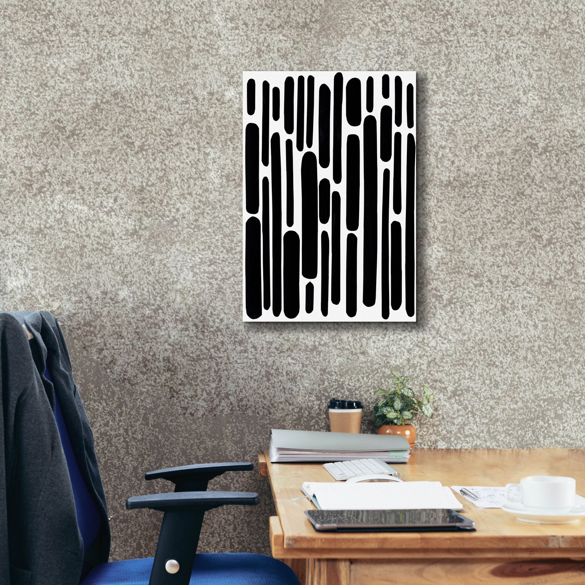 'Shuffle I' by Regina Moore, Canvas Wall Art,18 x 26