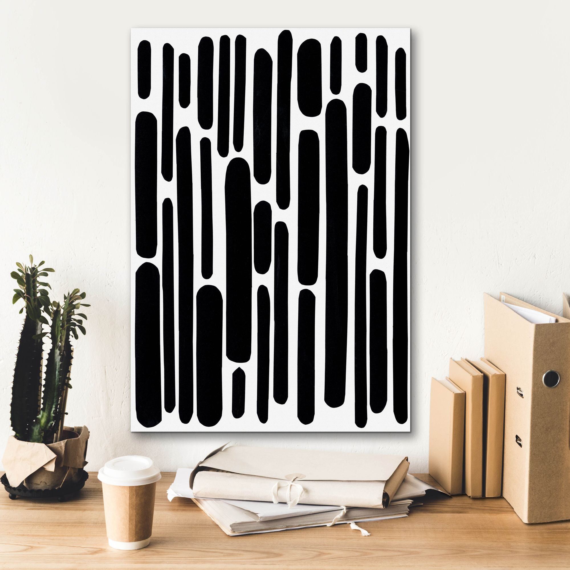 'Shuffle I' by Regina Moore, Canvas Wall Art,18 x 26