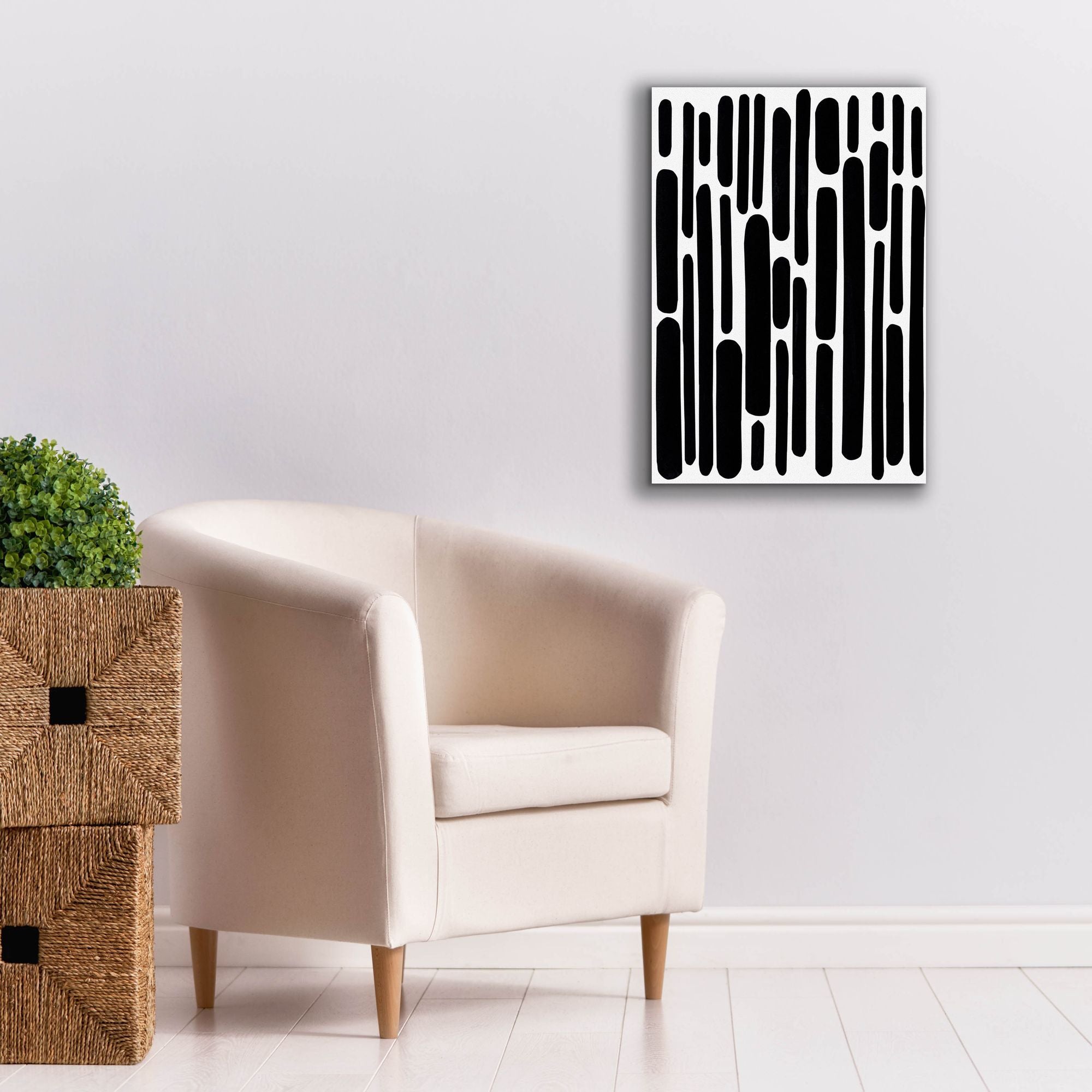 'Shuffle I' by Regina Moore, Canvas Wall Art,18 x 26