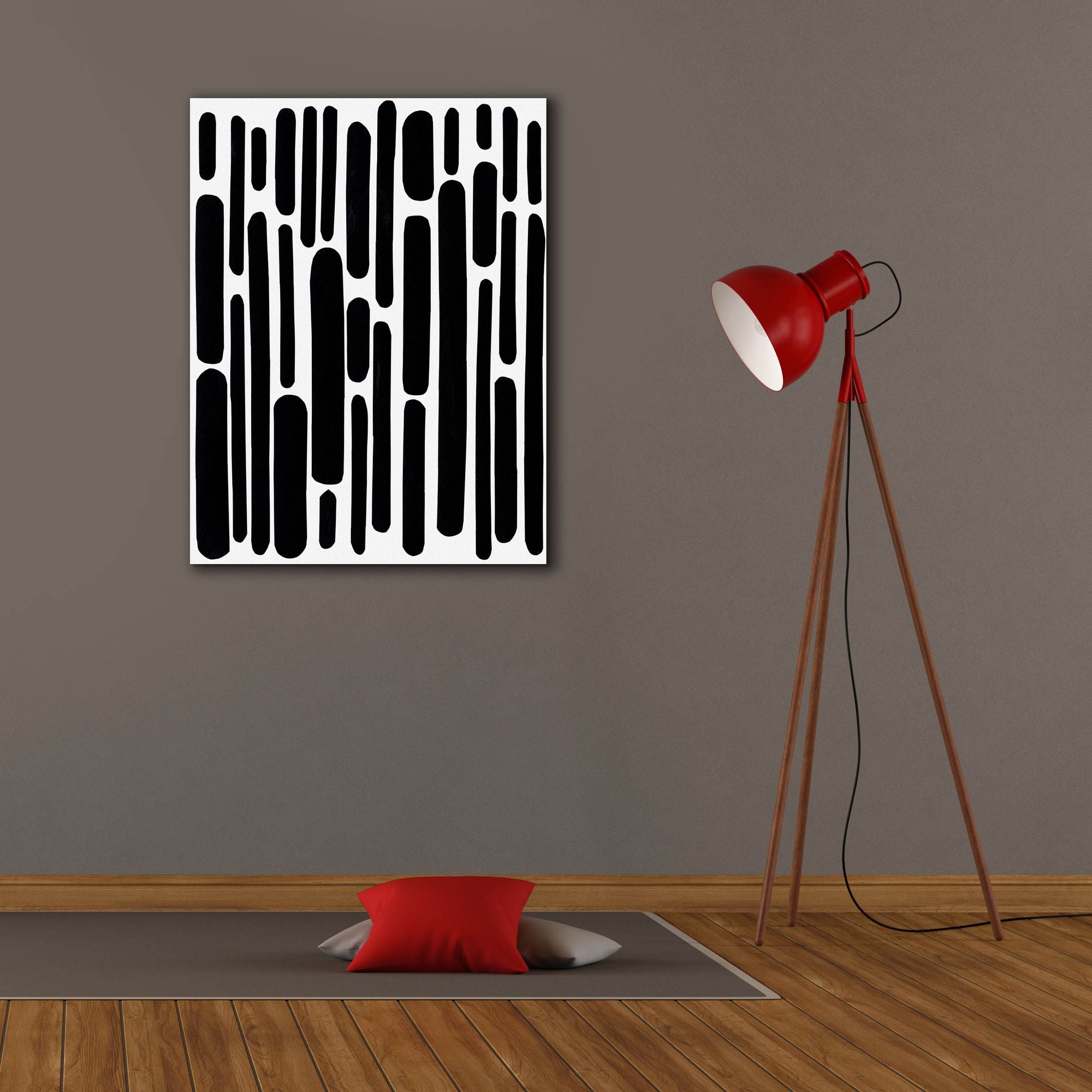 'Shuffle I' by Regina Moore, Canvas Wall Art,26 x 34