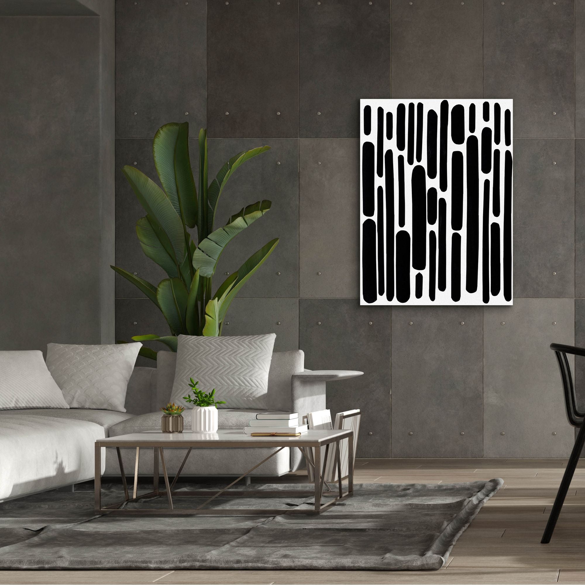 'Shuffle I' by Regina Moore, Canvas Wall Art,40x54