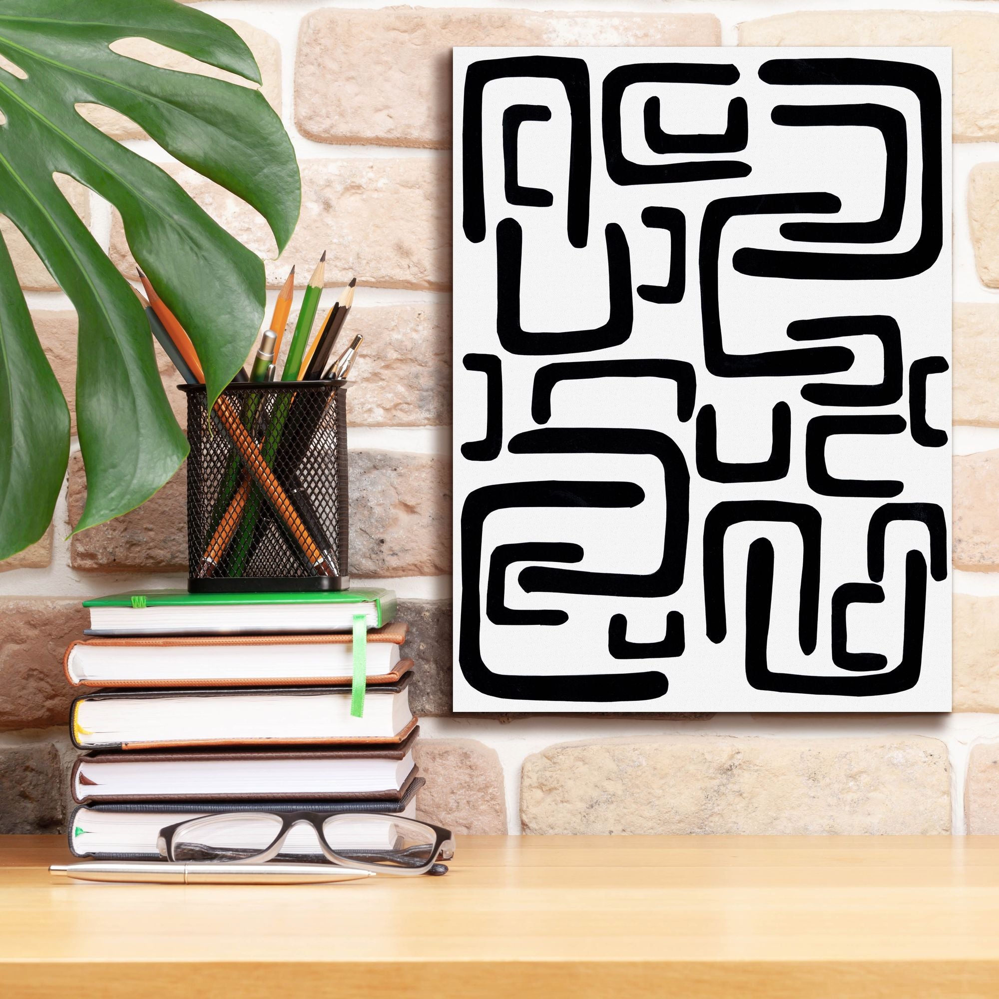 'Shuffle II' by Regina Moore, Canvas Wall Art,12 x 16