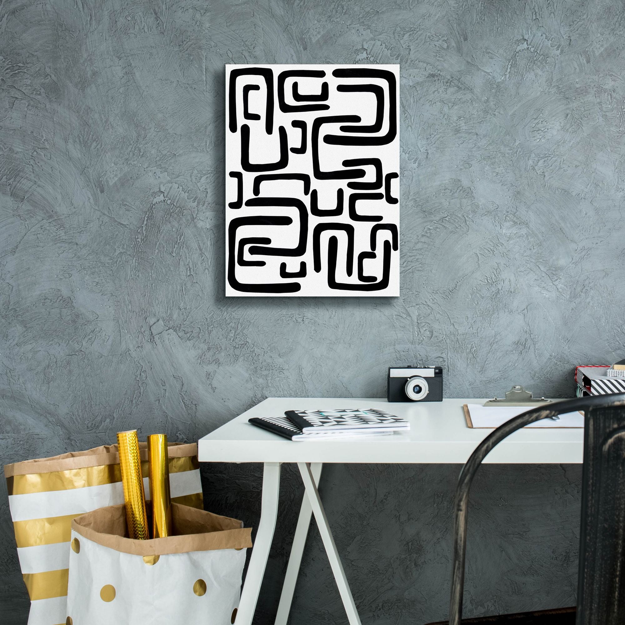 'Shuffle II' by Regina Moore, Canvas Wall Art,12 x 16