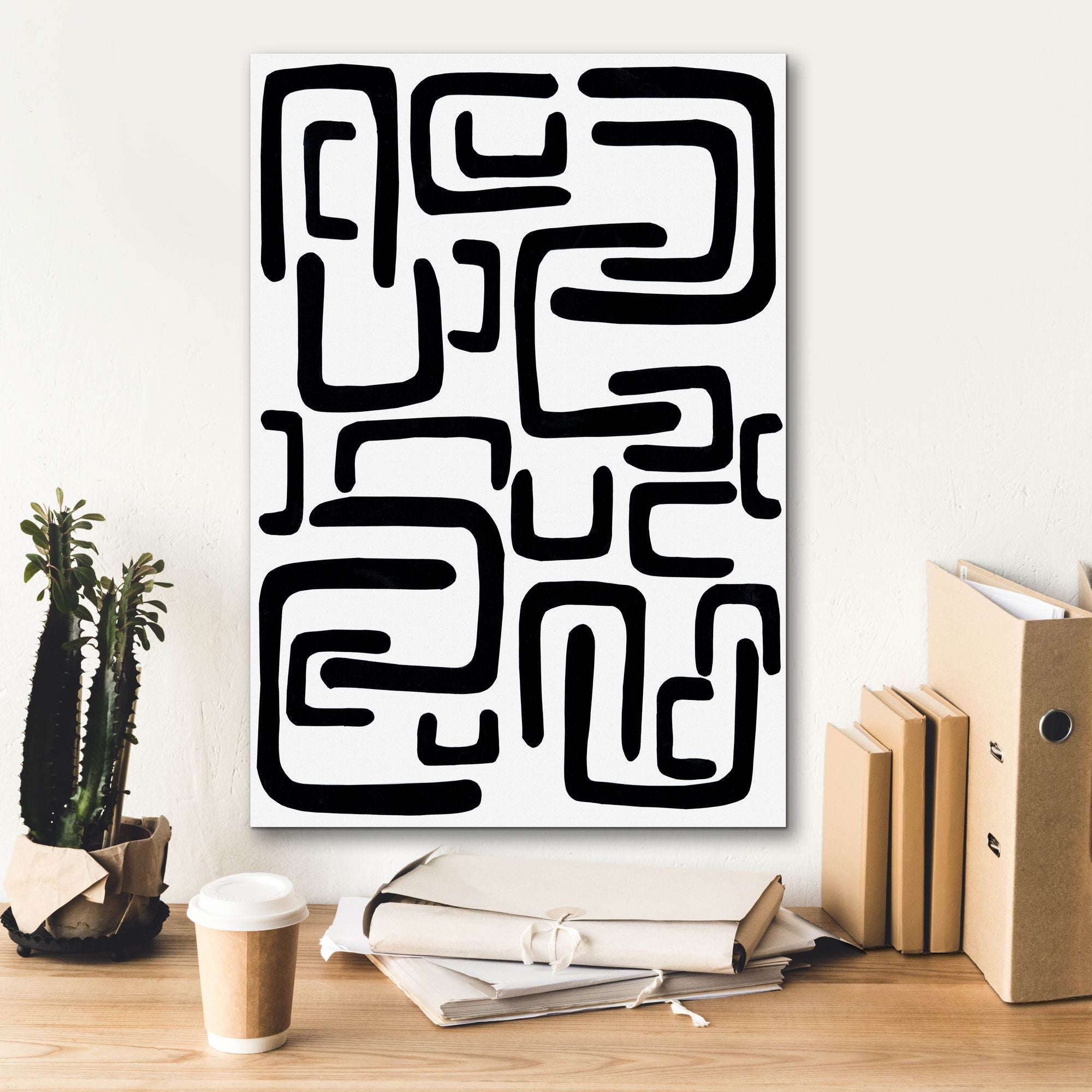 'Shuffle II' by Regina Moore, Canvas Wall Art,18 x 26