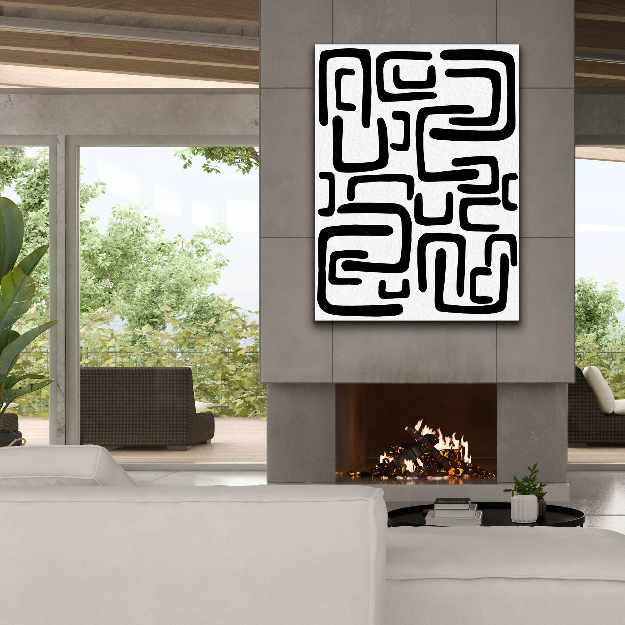 'Shuffle II' by Regina Moore, Canvas Wall Art,40x54