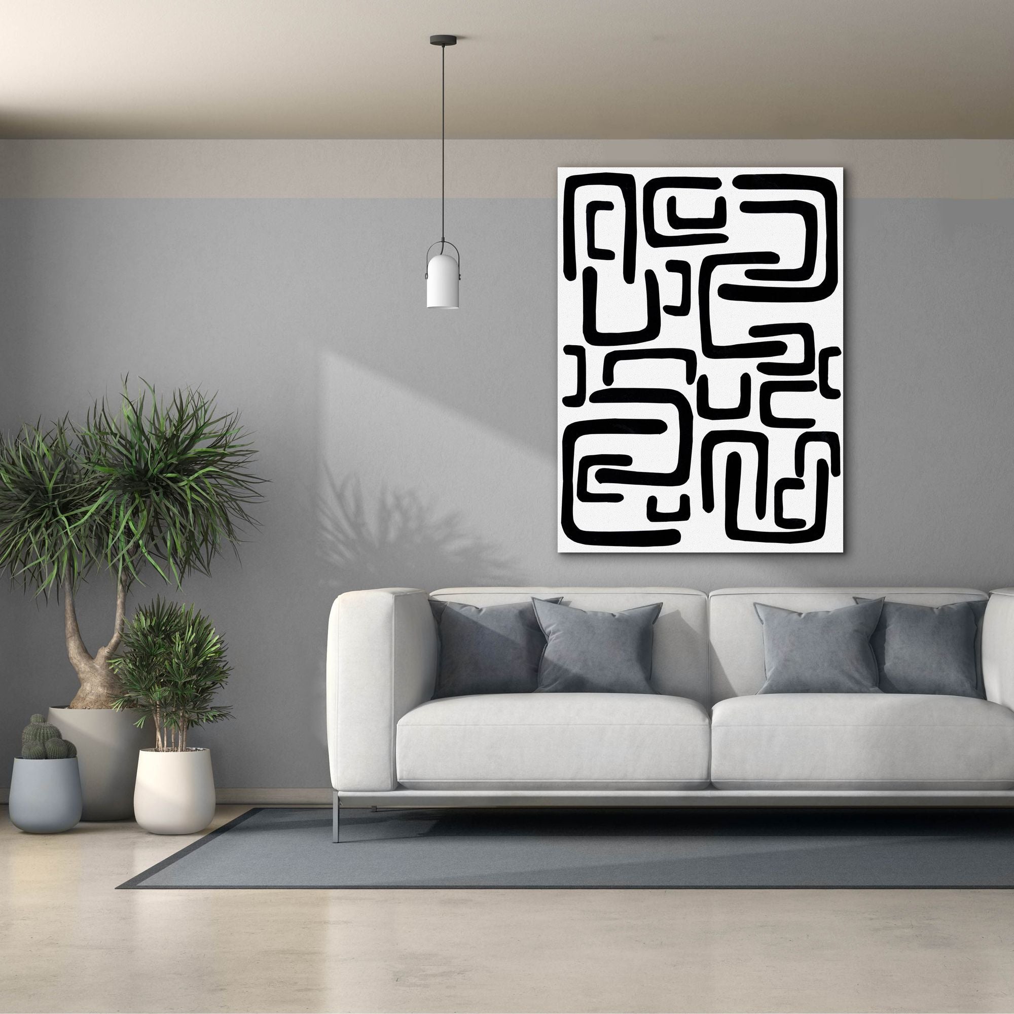 'Shuffle II' by Regina Moore, Canvas Wall Art,40x54