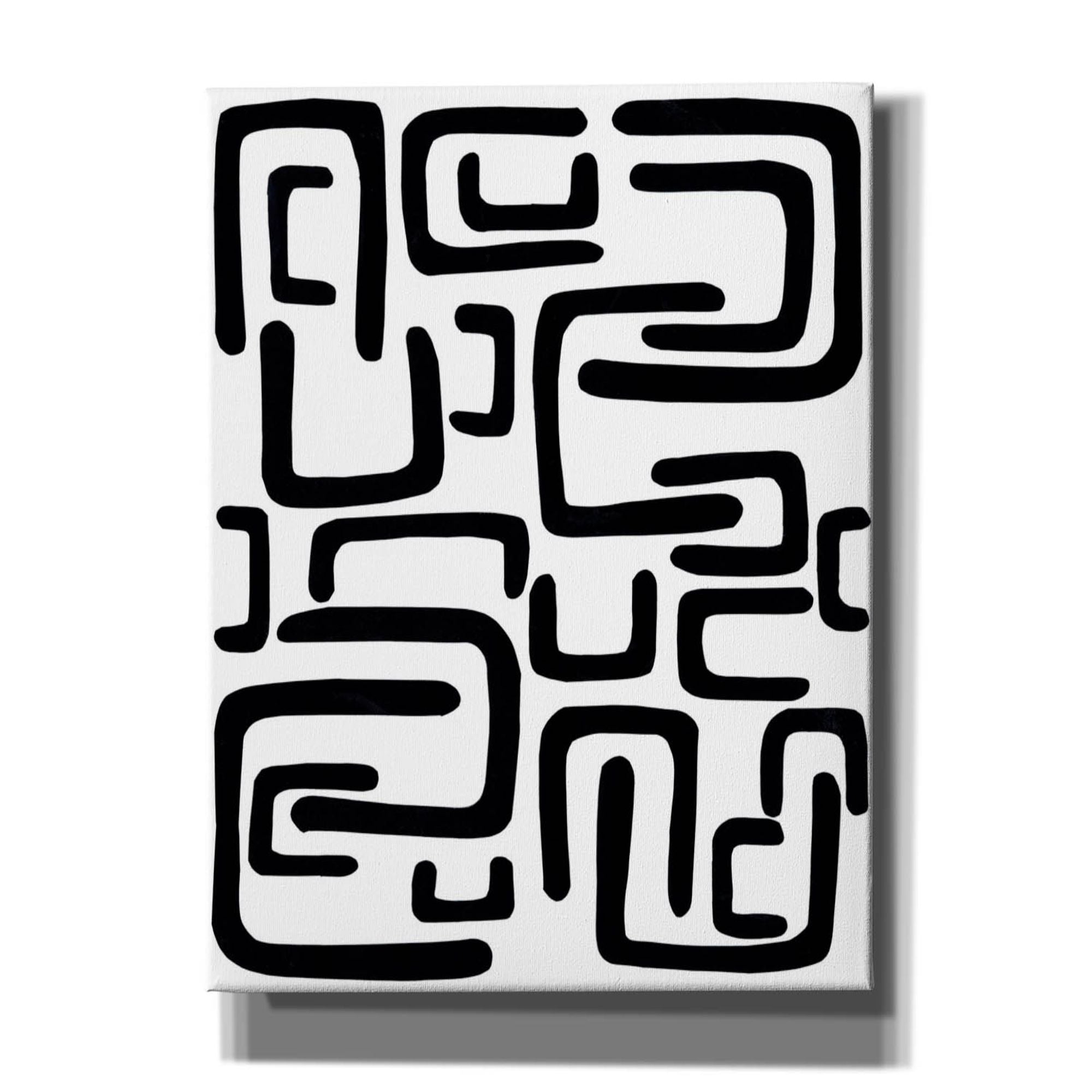 'Shuffle II' by Regina Moore, Canvas Wall Art