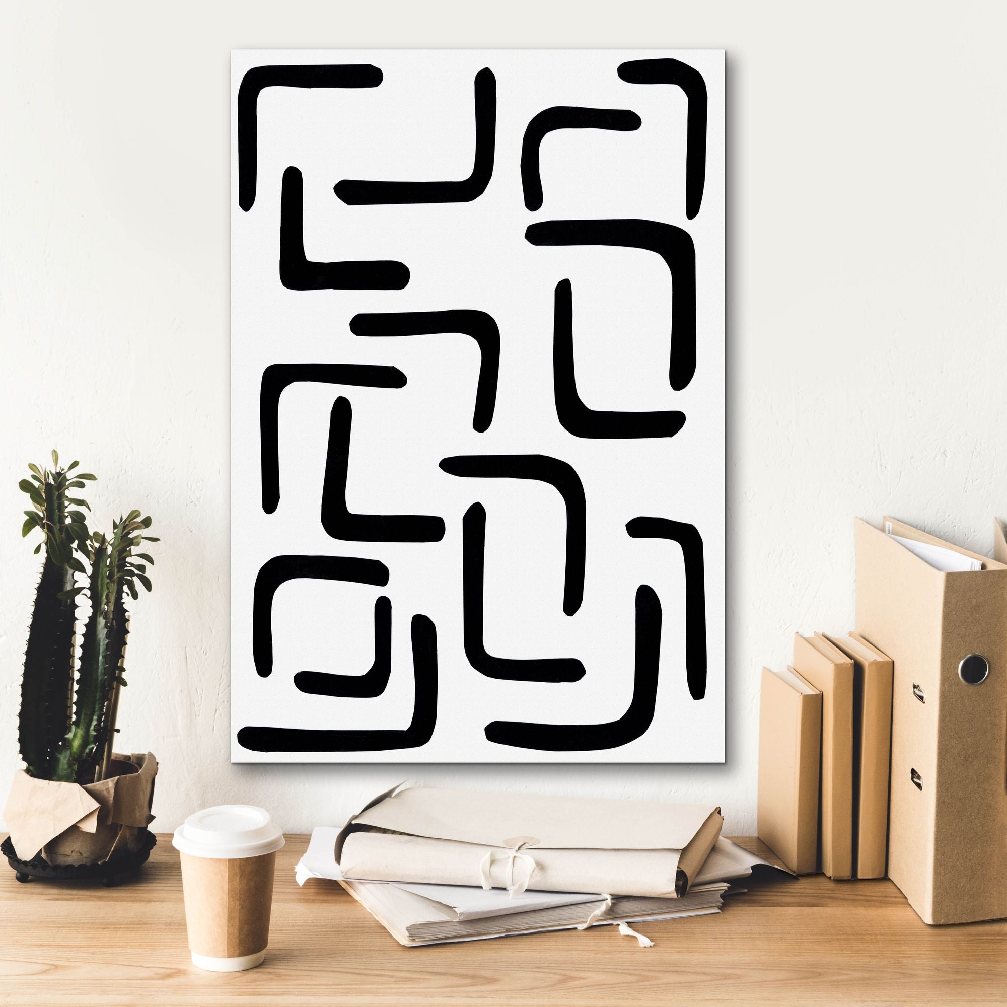 'Shuffle III' by Regina Moore, Canvas Wall Art,18 x 26