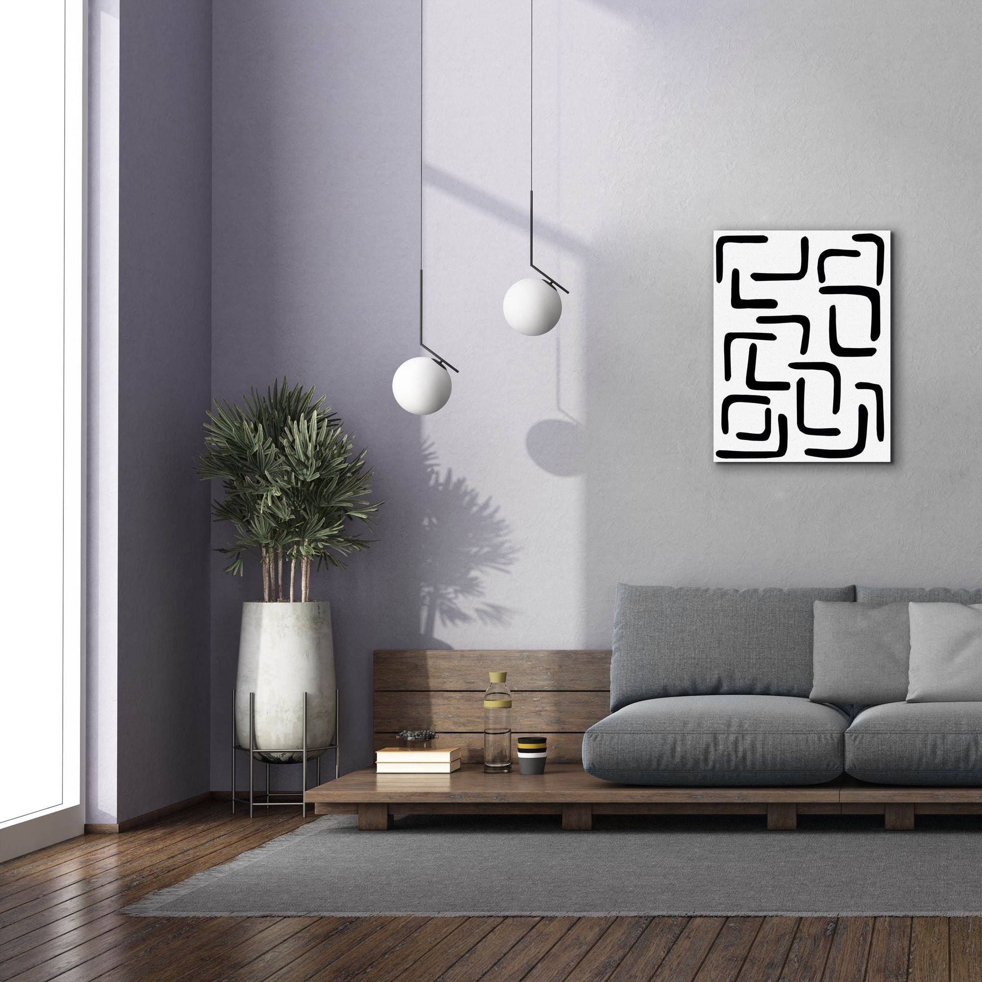 'Shuffle III' by Regina Moore, Canvas Wall Art,26 x 34