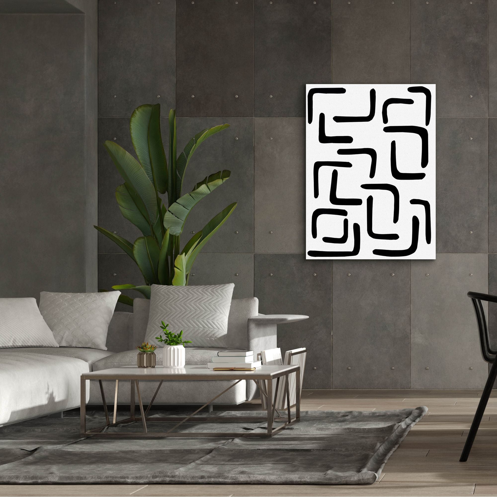 'Shuffle III' by Regina Moore, Canvas Wall Art,40x54