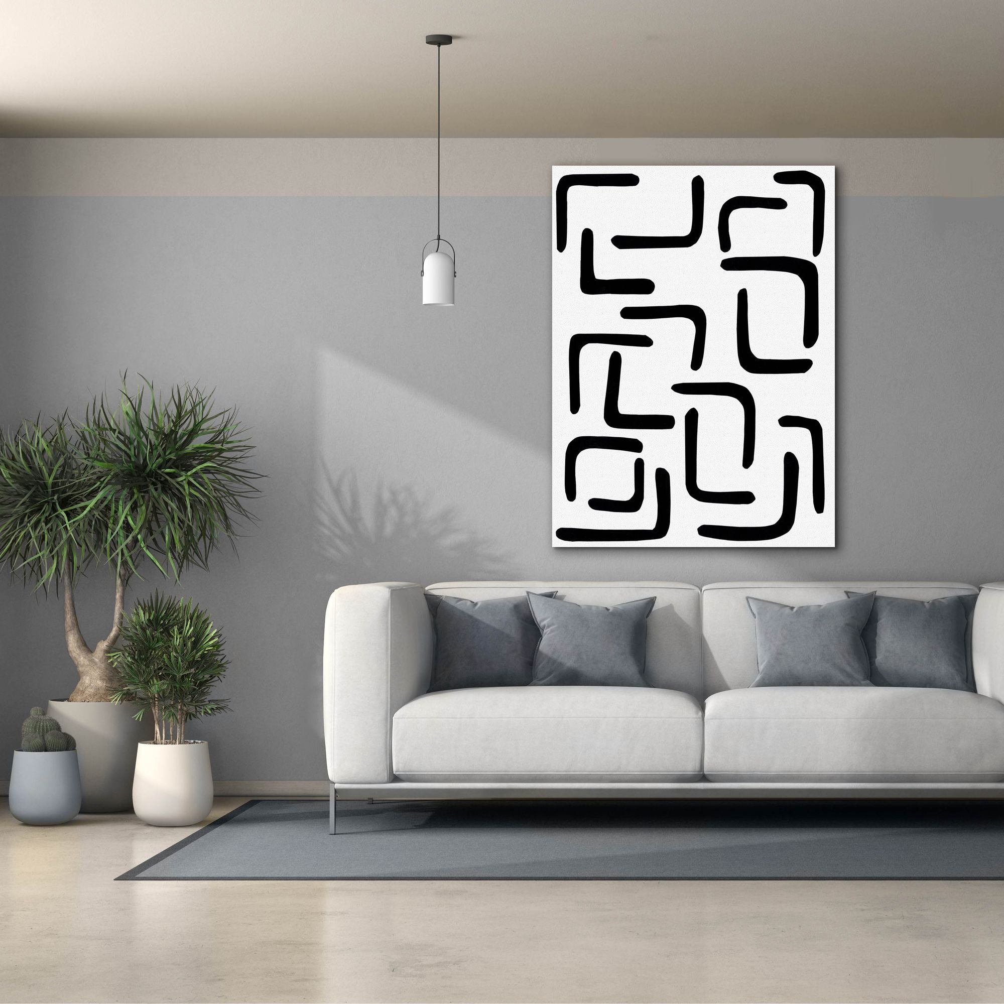 'Shuffle III' by Regina Moore, Canvas Wall Art,40x54