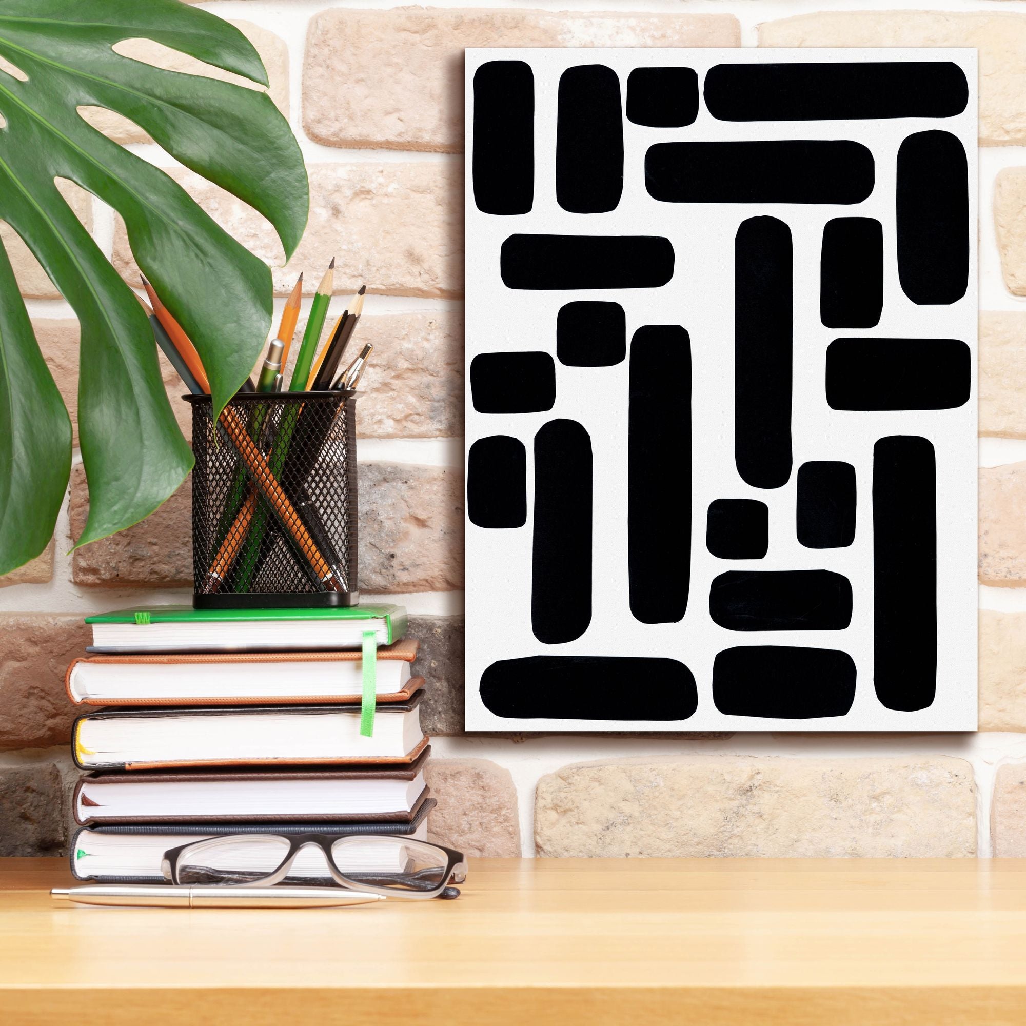 'Shuffle IV' by Regina Moore, Canvas Wall Art,12 x 16