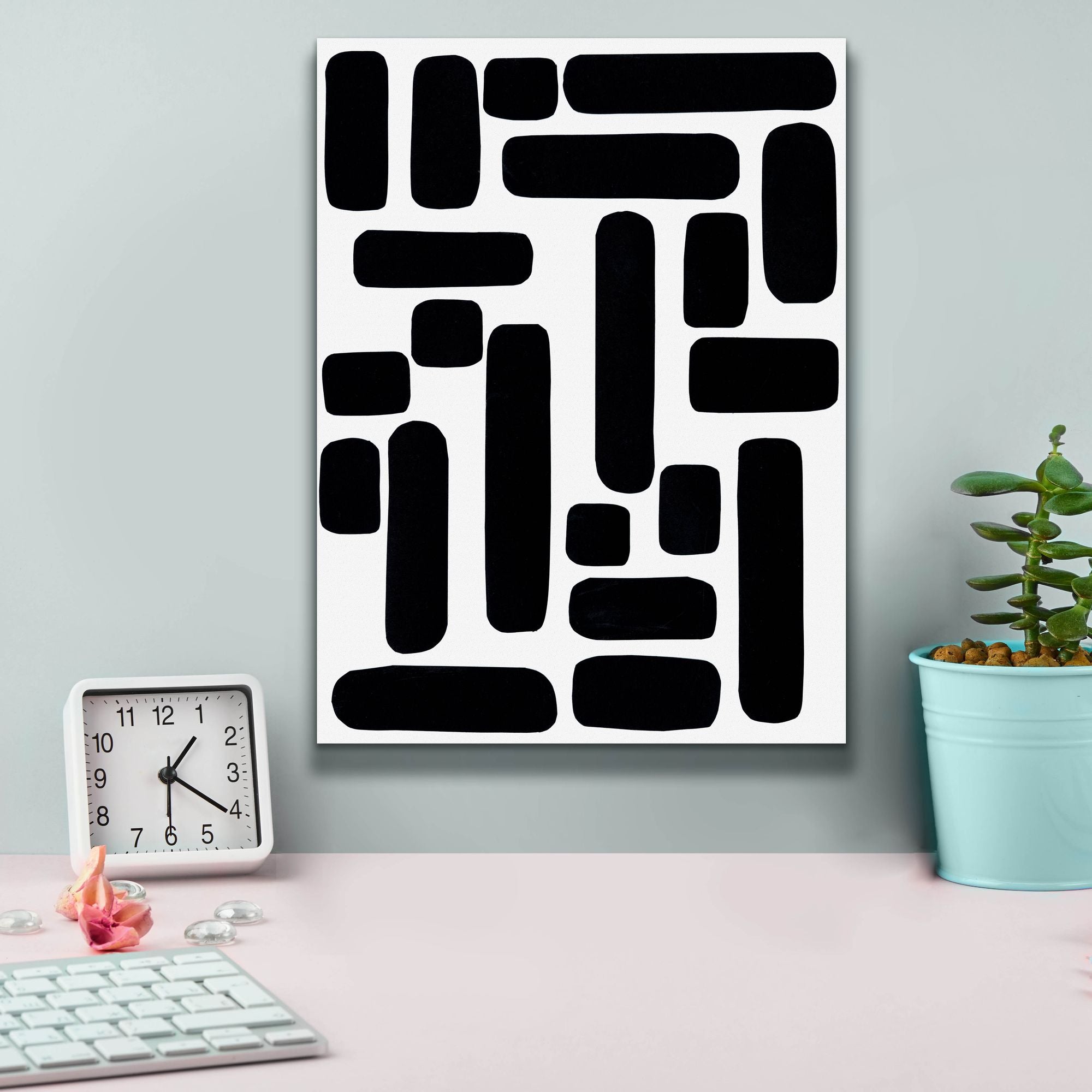 'Shuffle IV' by Regina Moore, Canvas Wall Art,12 x 16