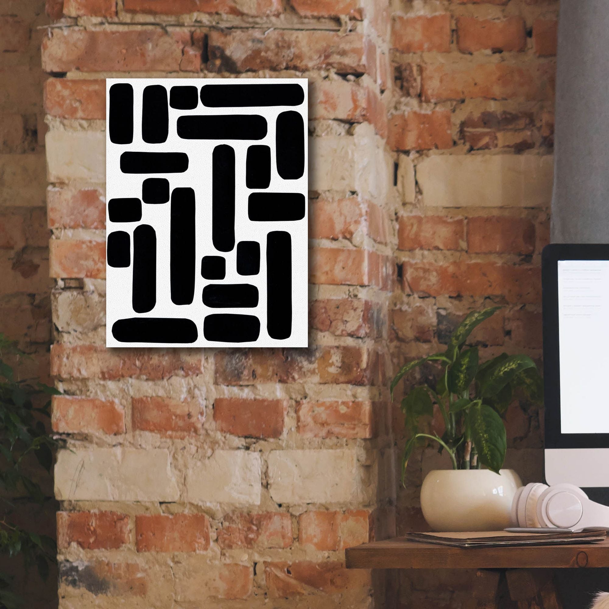 'Shuffle IV' by Regina Moore, Canvas Wall Art,12 x 16