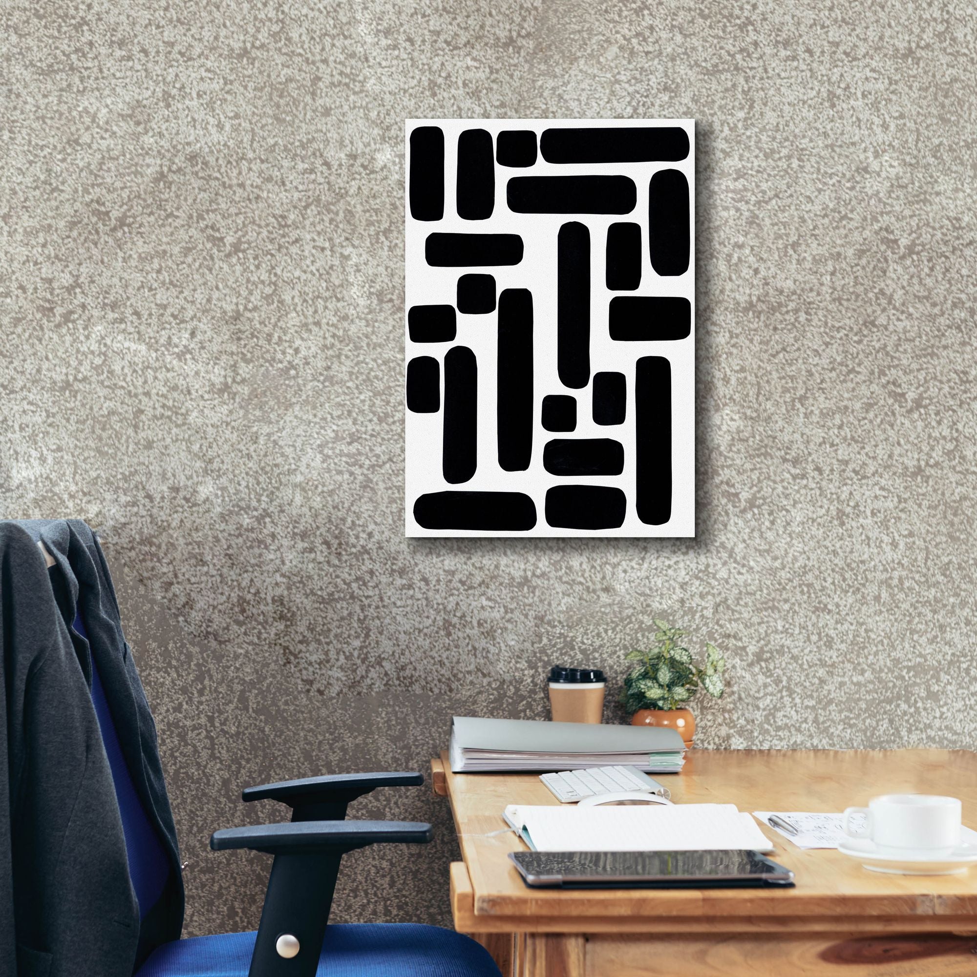 'Shuffle IV' by Regina Moore, Canvas Wall Art,18 x 26