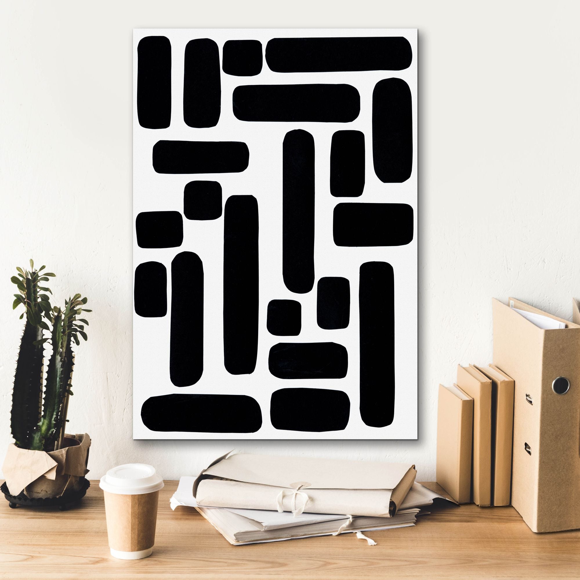 'Shuffle IV' by Regina Moore, Canvas Wall Art,18 x 26