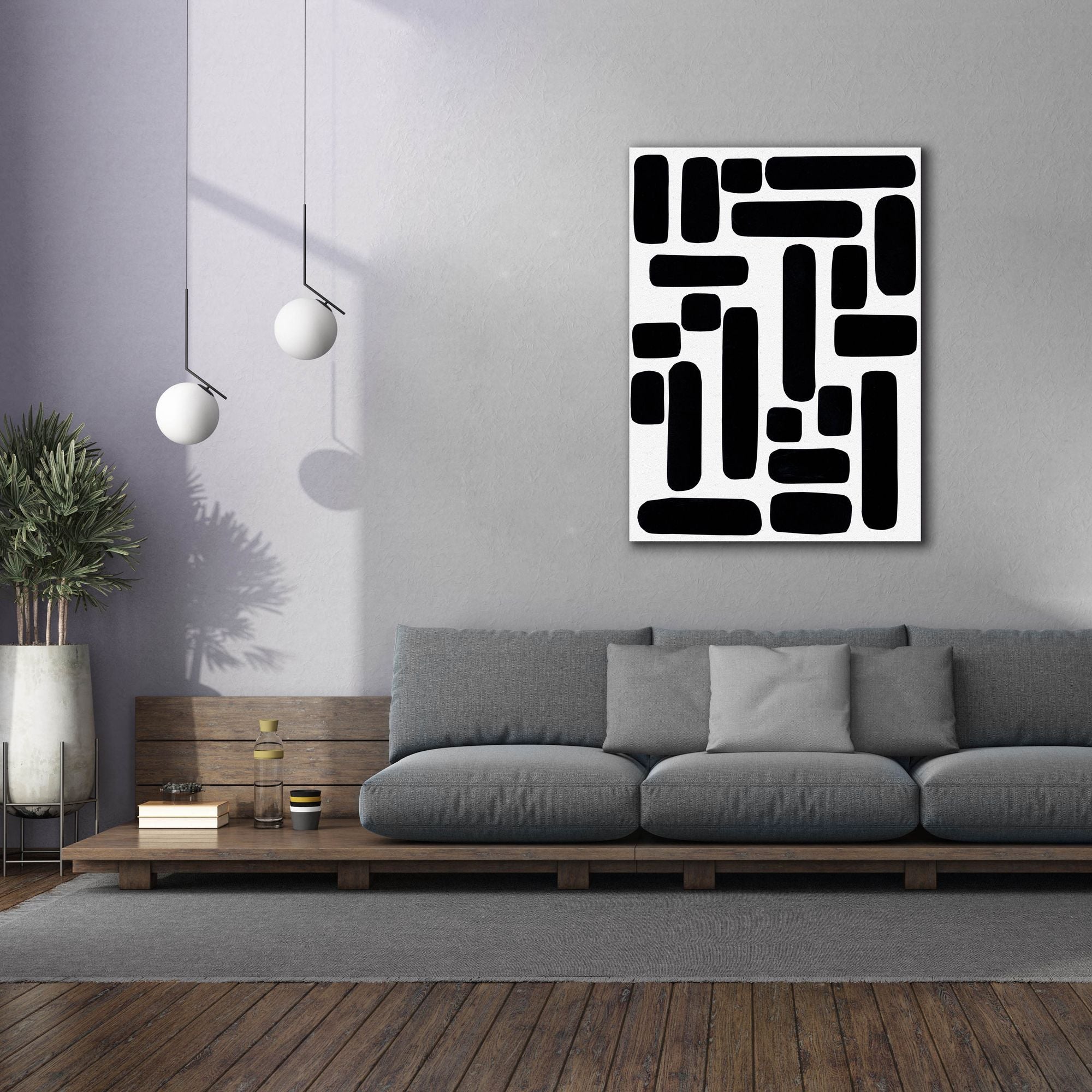 'Shuffle IV' by Regina Moore, Canvas Wall Art,40x54