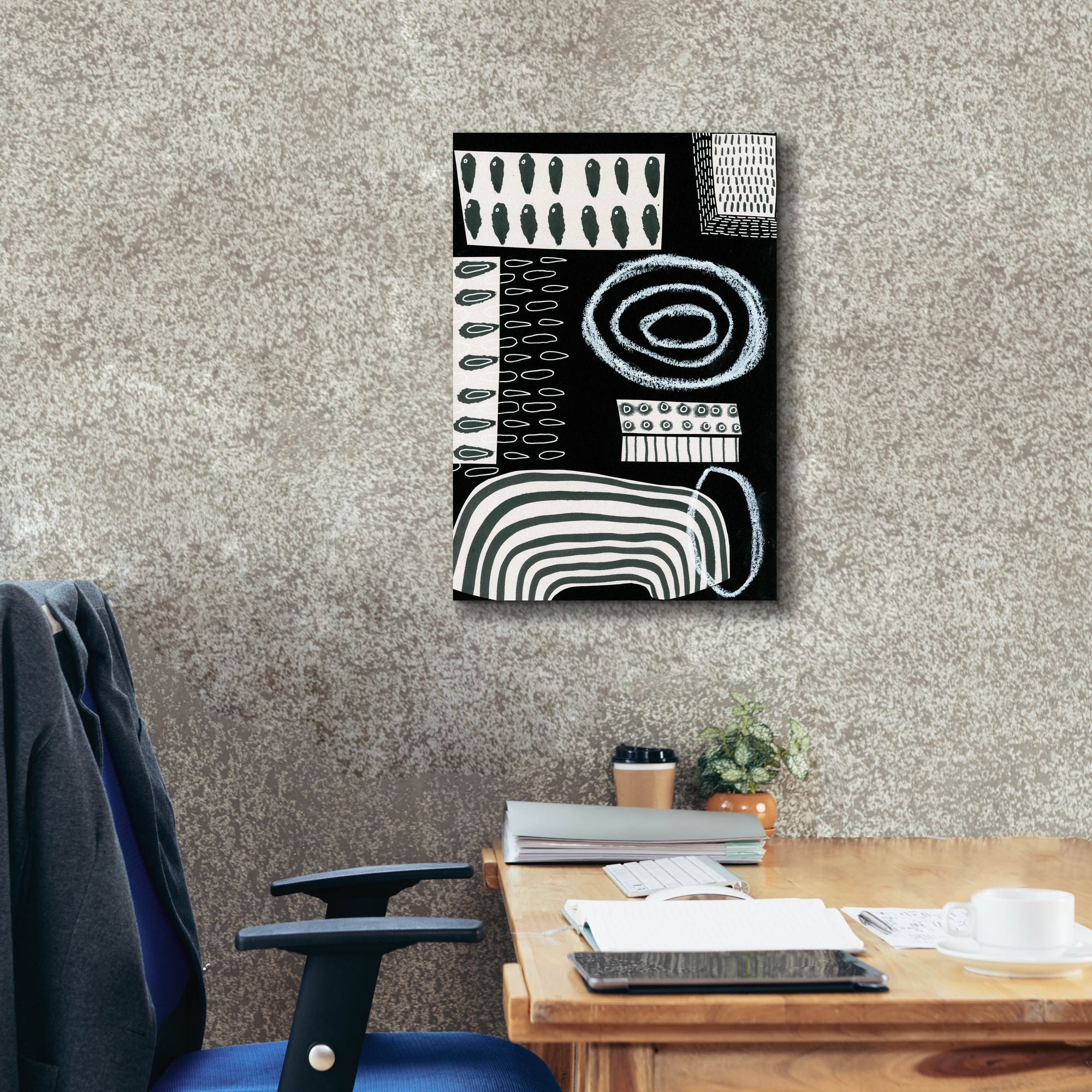 'B&W Fun VI' by Regina Moore, Canvas Wall Art,18 x 26