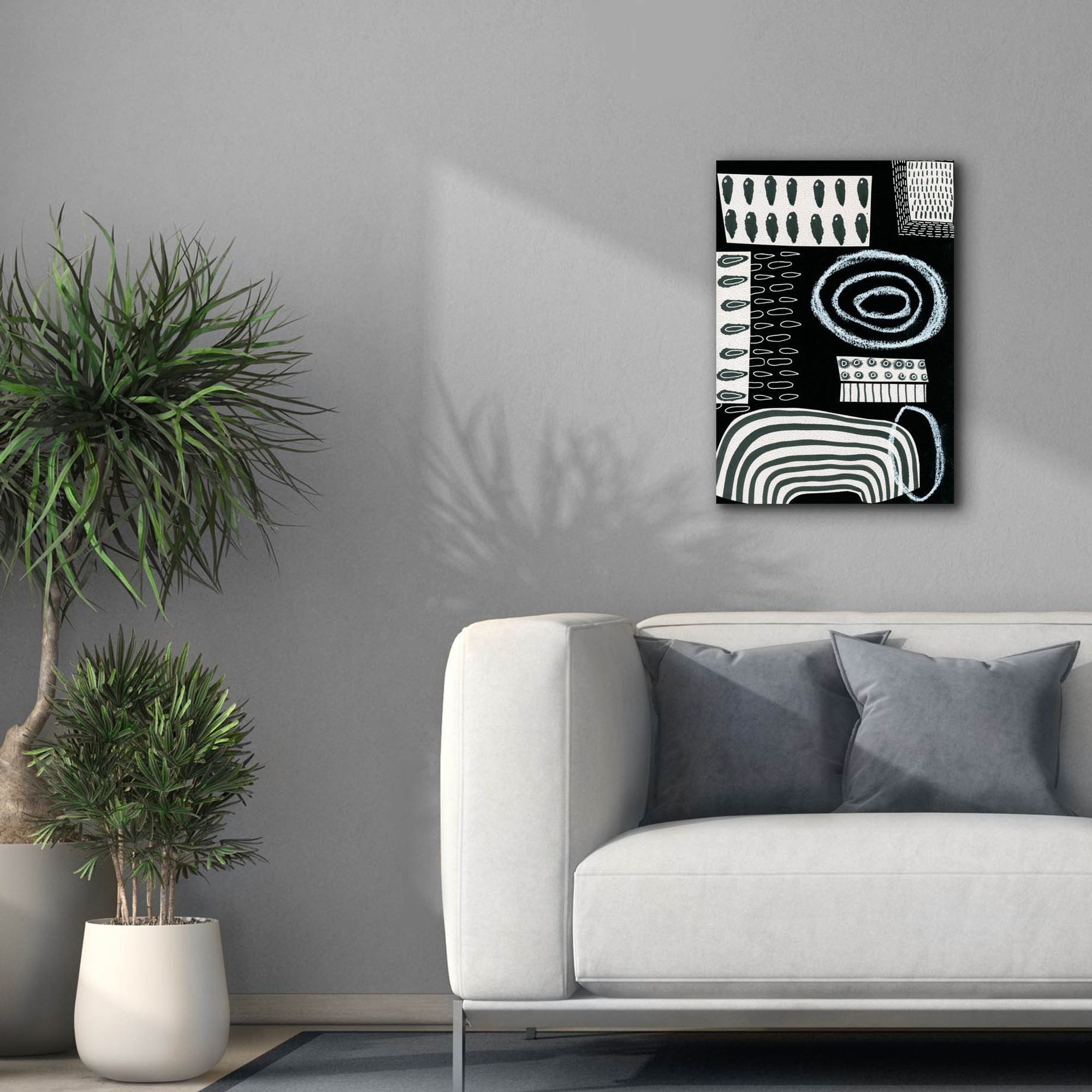 'B&W Fun VI' by Regina Moore, Canvas Wall Art,18 x 26