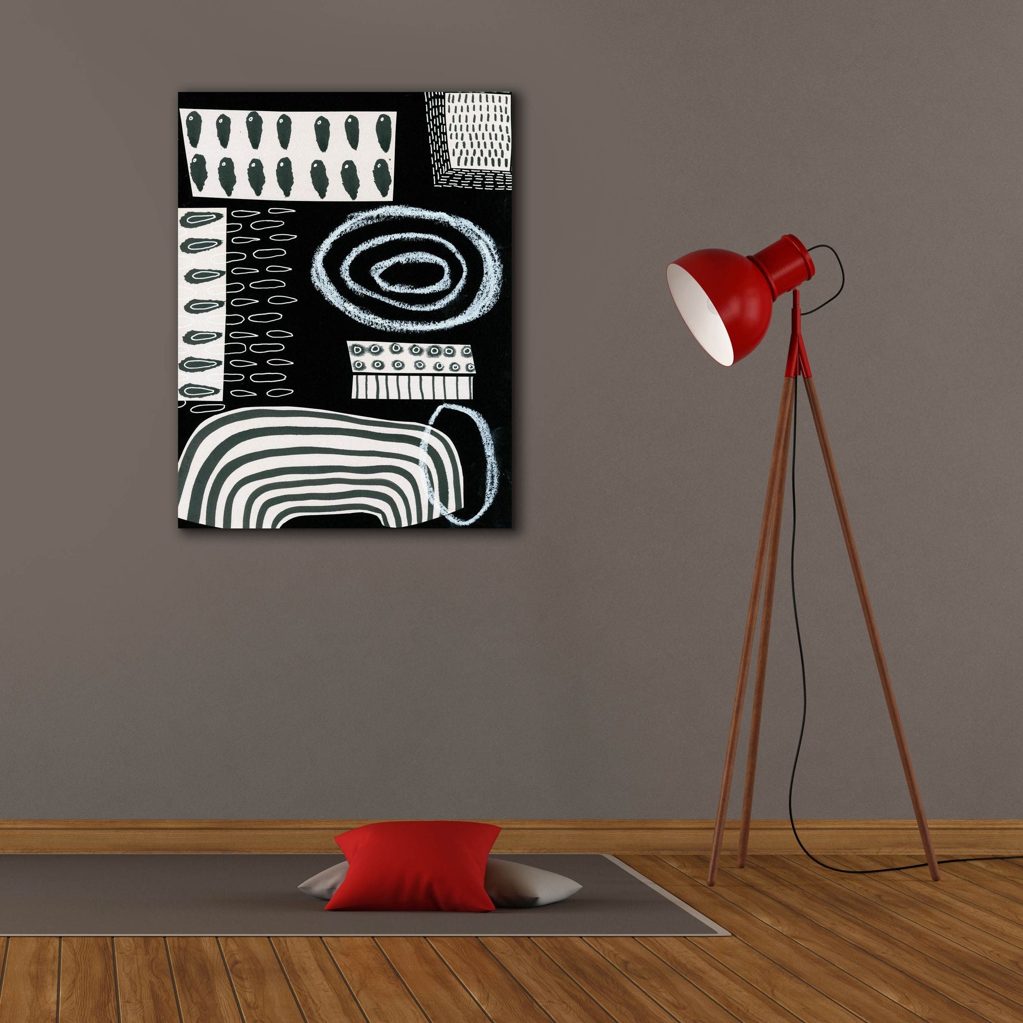 'B&W Fun VI' by Regina Moore, Canvas Wall Art,26 x 34