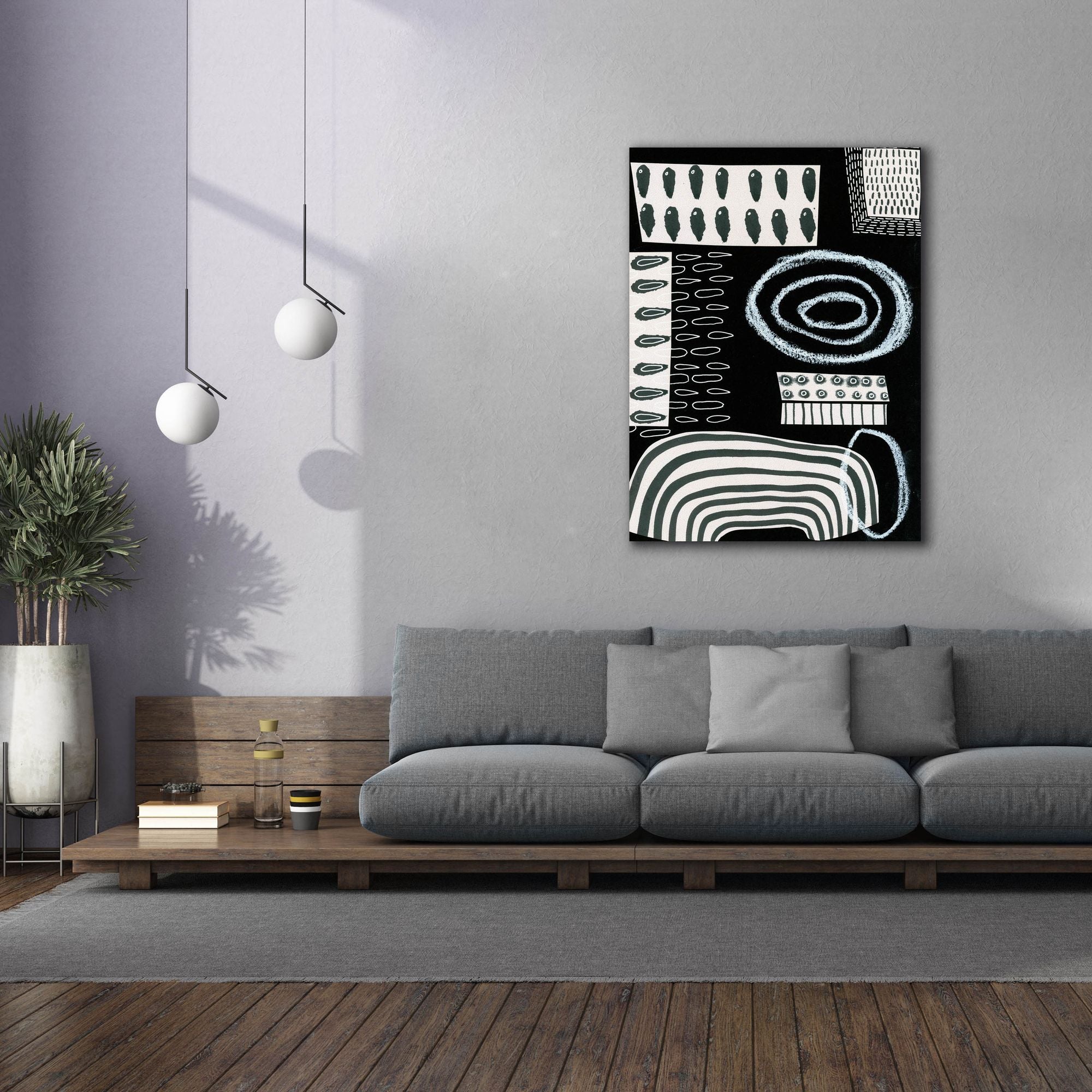 'B&W Fun VI' by Regina Moore, Canvas Wall Art,40x54