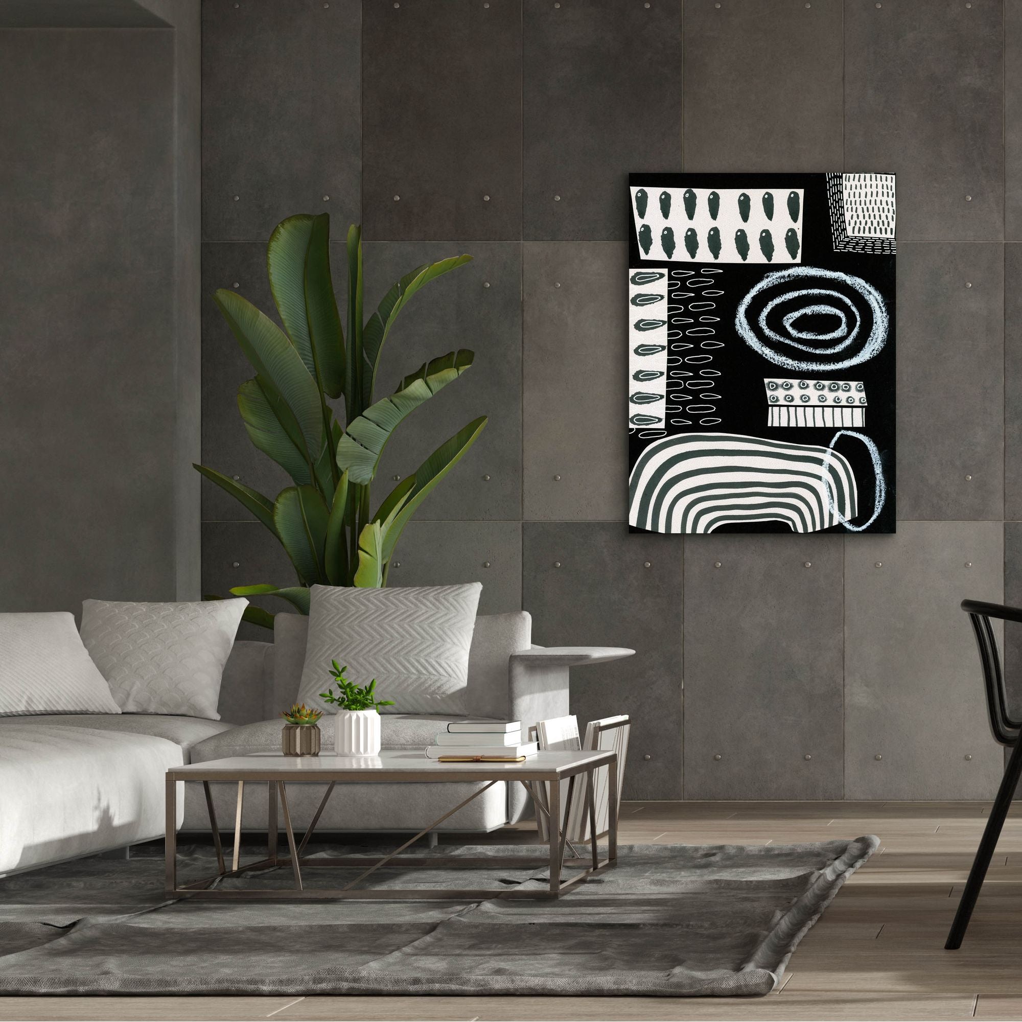 'B&W Fun VI' by Regina Moore, Canvas Wall Art,40x54