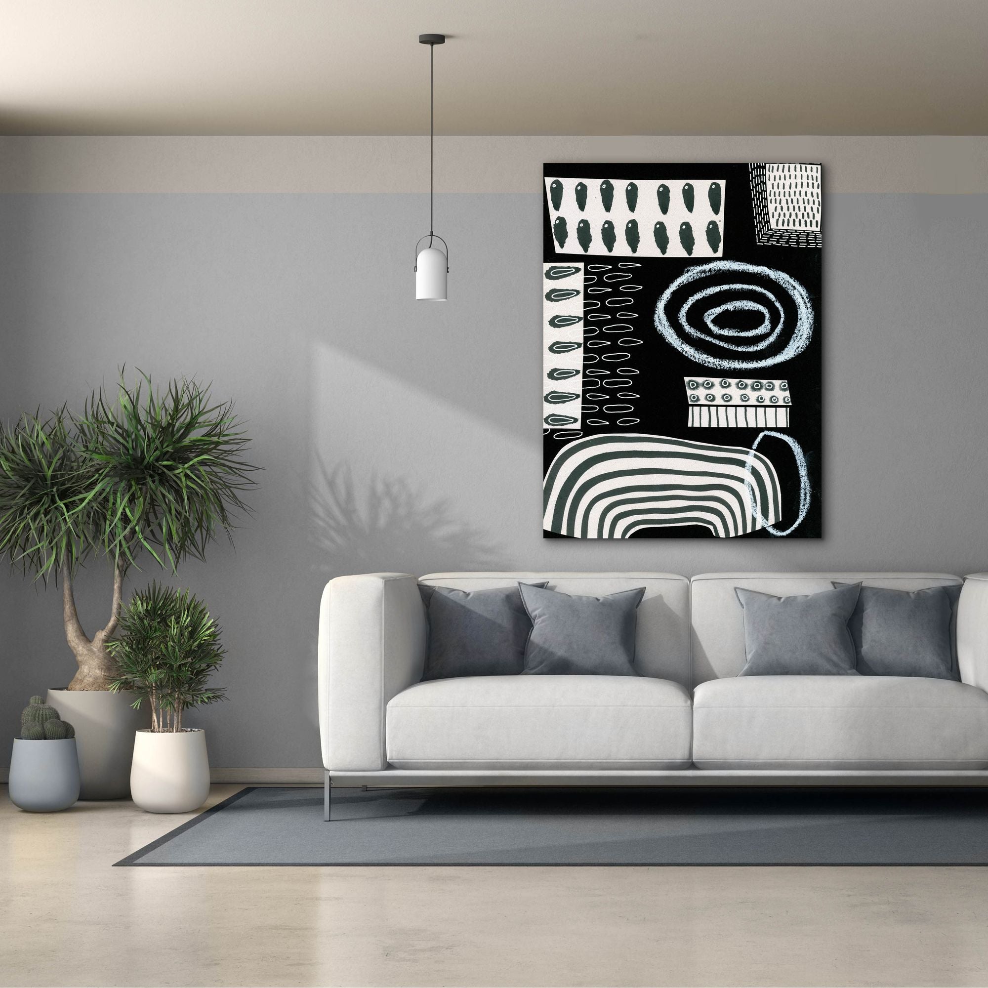 'B&W Fun VI' by Regina Moore, Canvas Wall Art,40x54