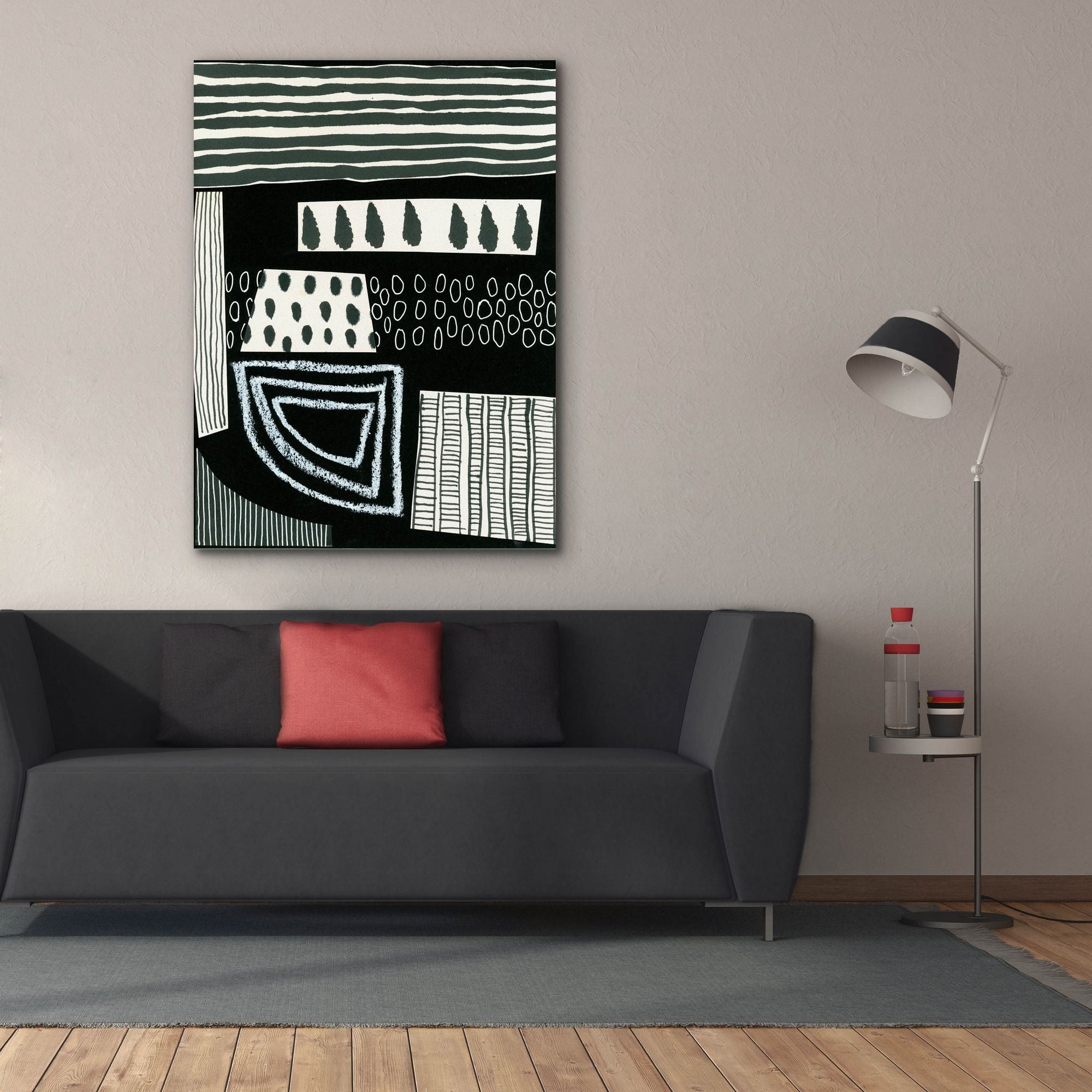 'B&W Fun VIII' by Regina Moore, Canvas Wall Art,40x54