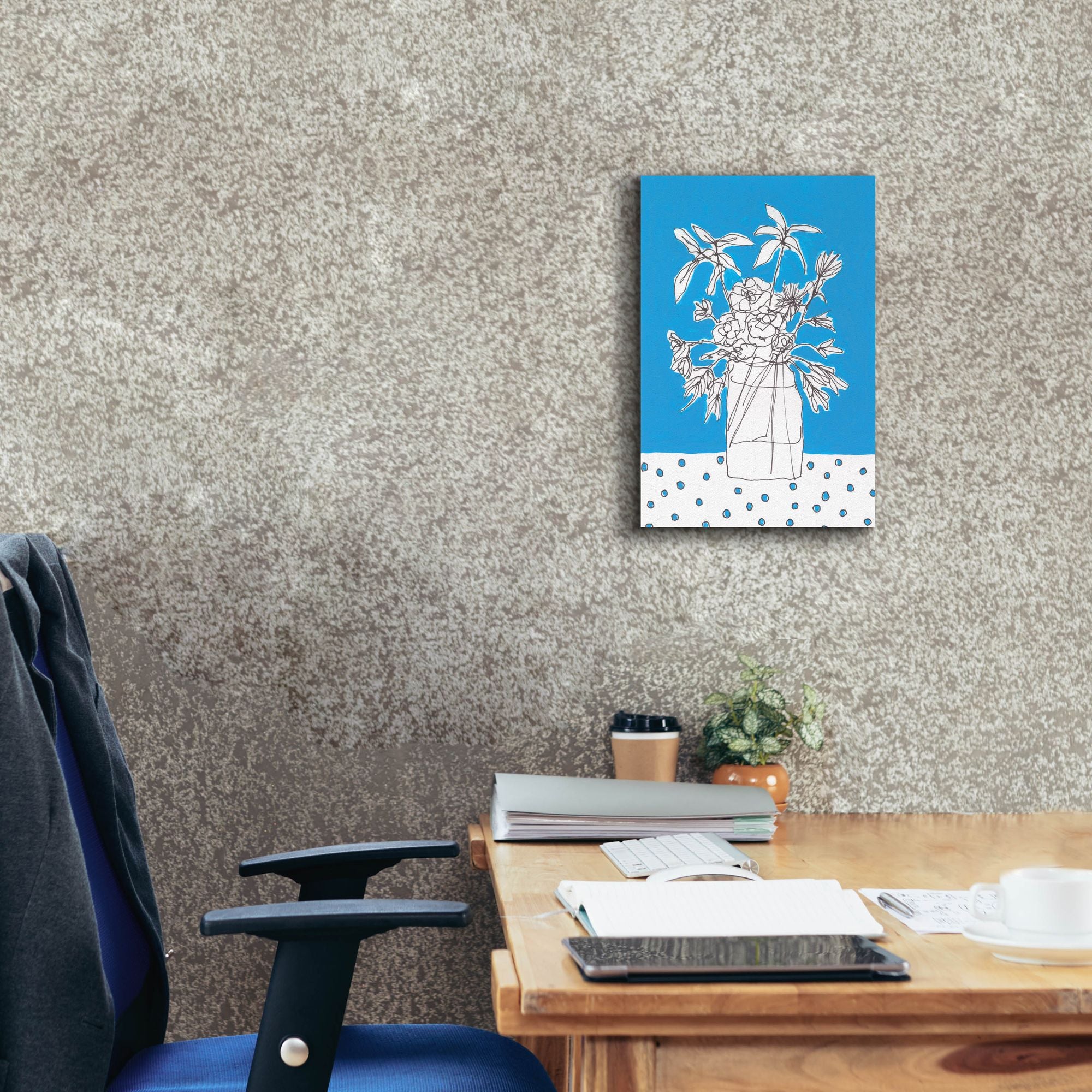 'Floral Jardiniere I' by Regina Moore, Canvas Wall Art,12 x 18