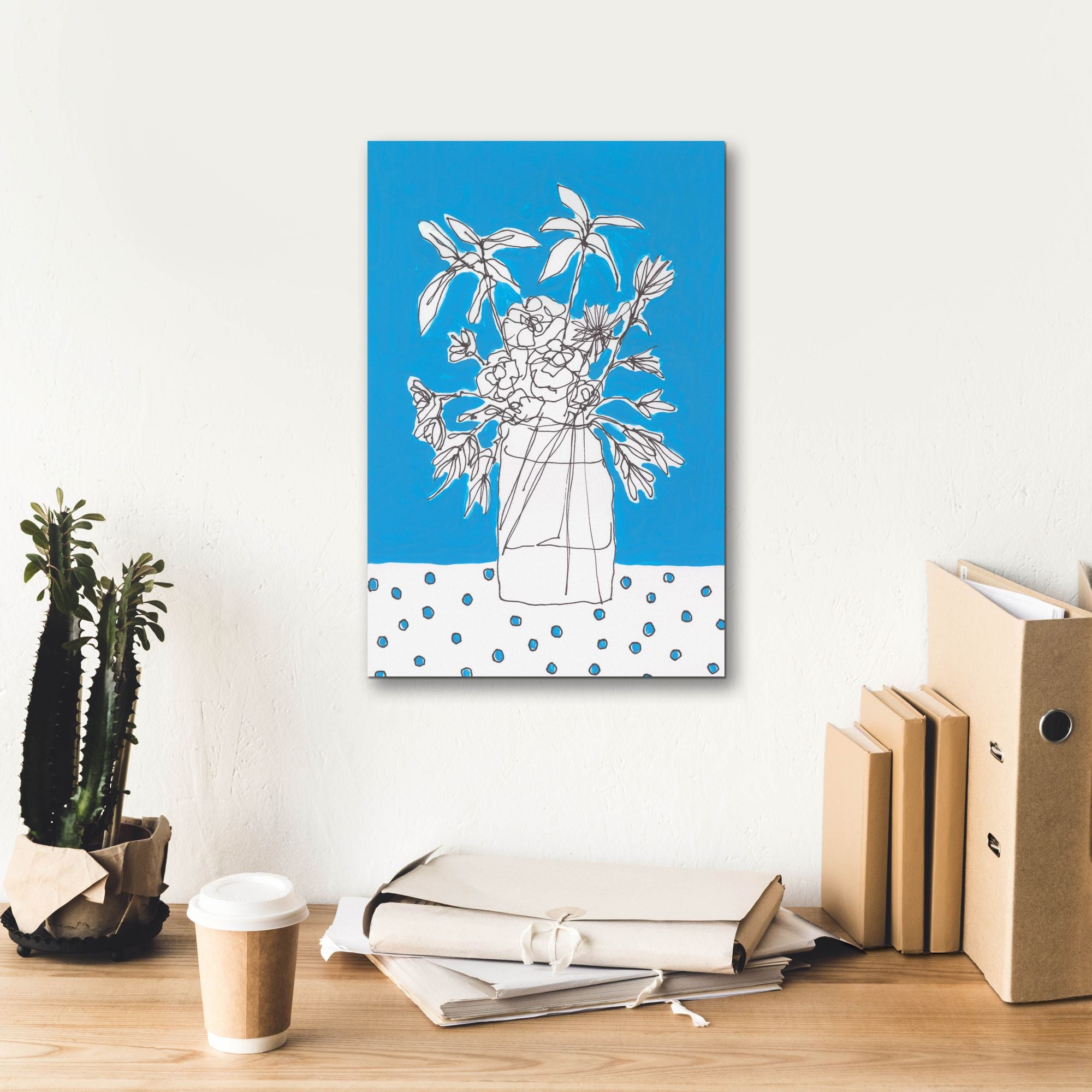 'Floral Jardiniere I' by Regina Moore, Canvas Wall Art,12 x 18