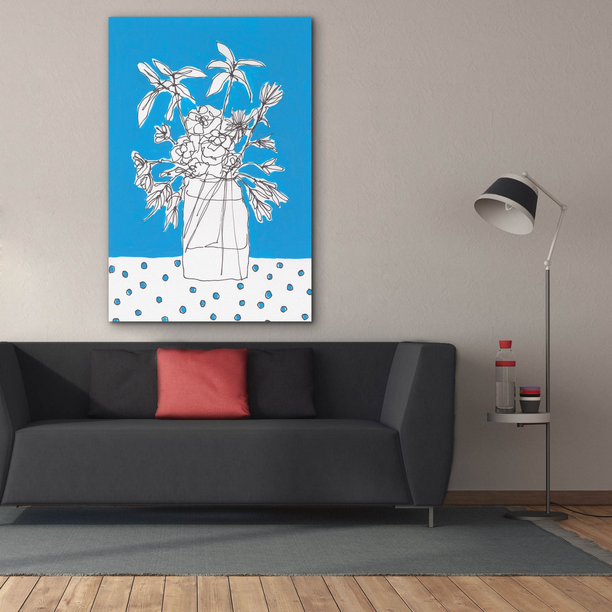 'Floral Jardiniere I' by Regina Moore, Canvas Wall Art,40x60