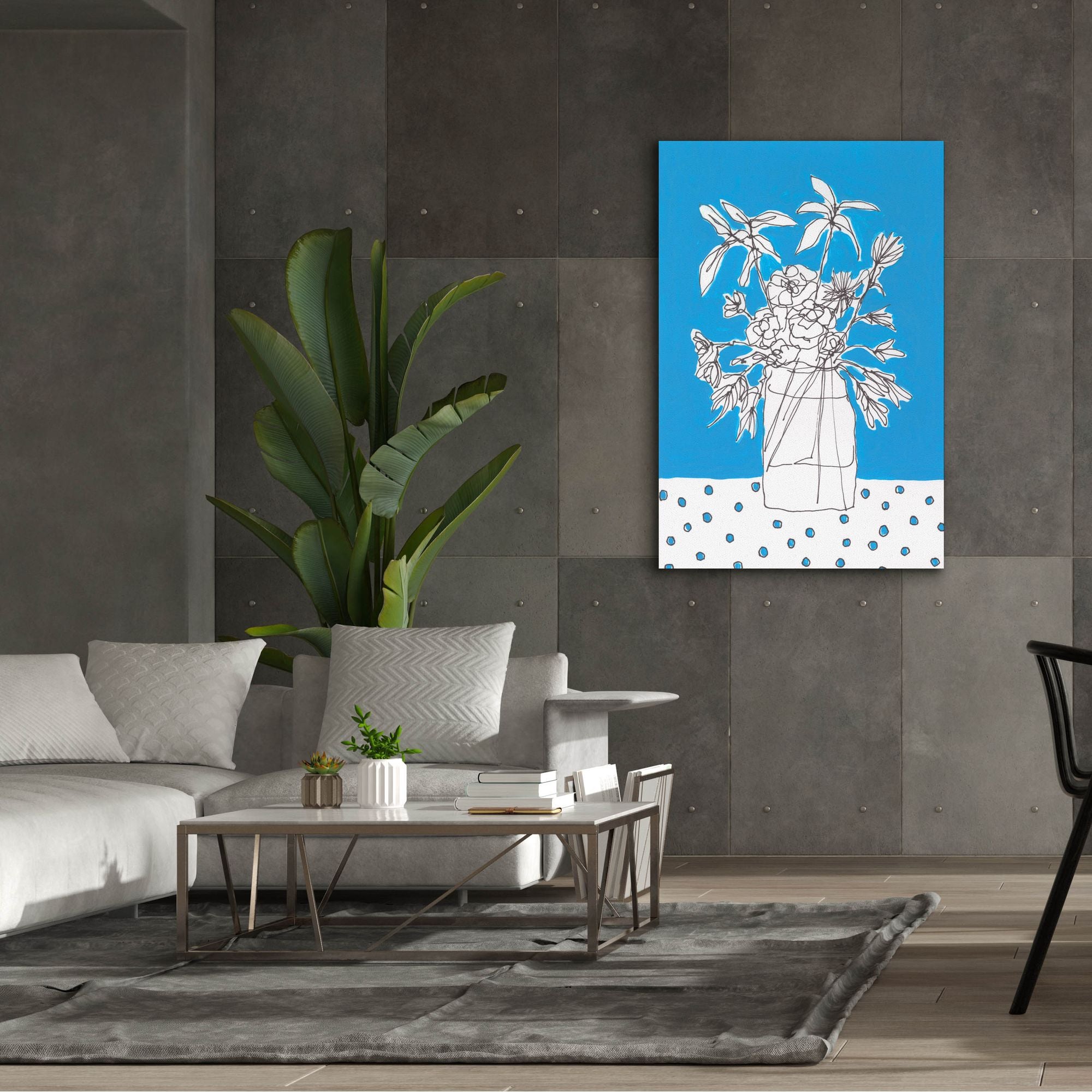 'Floral Jardiniere I' by Regina Moore, Canvas Wall Art,40x60