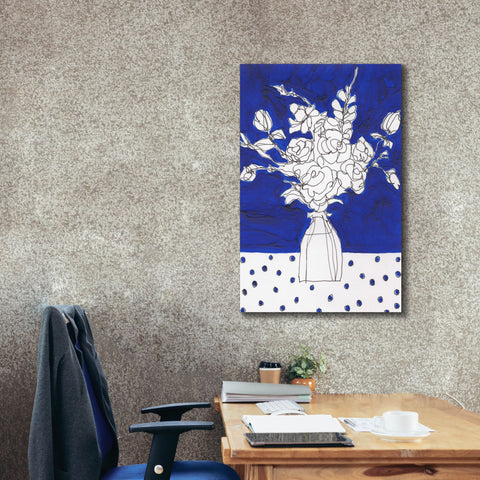 Image of 'Floral Jardiniere II' by Regina Moore, Canvas Wall Art,26x40