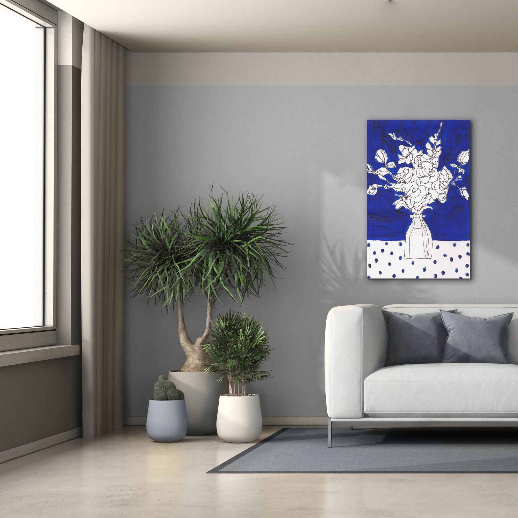 'Floral Jardiniere II' by Regina Moore, Canvas Wall Art,26x40