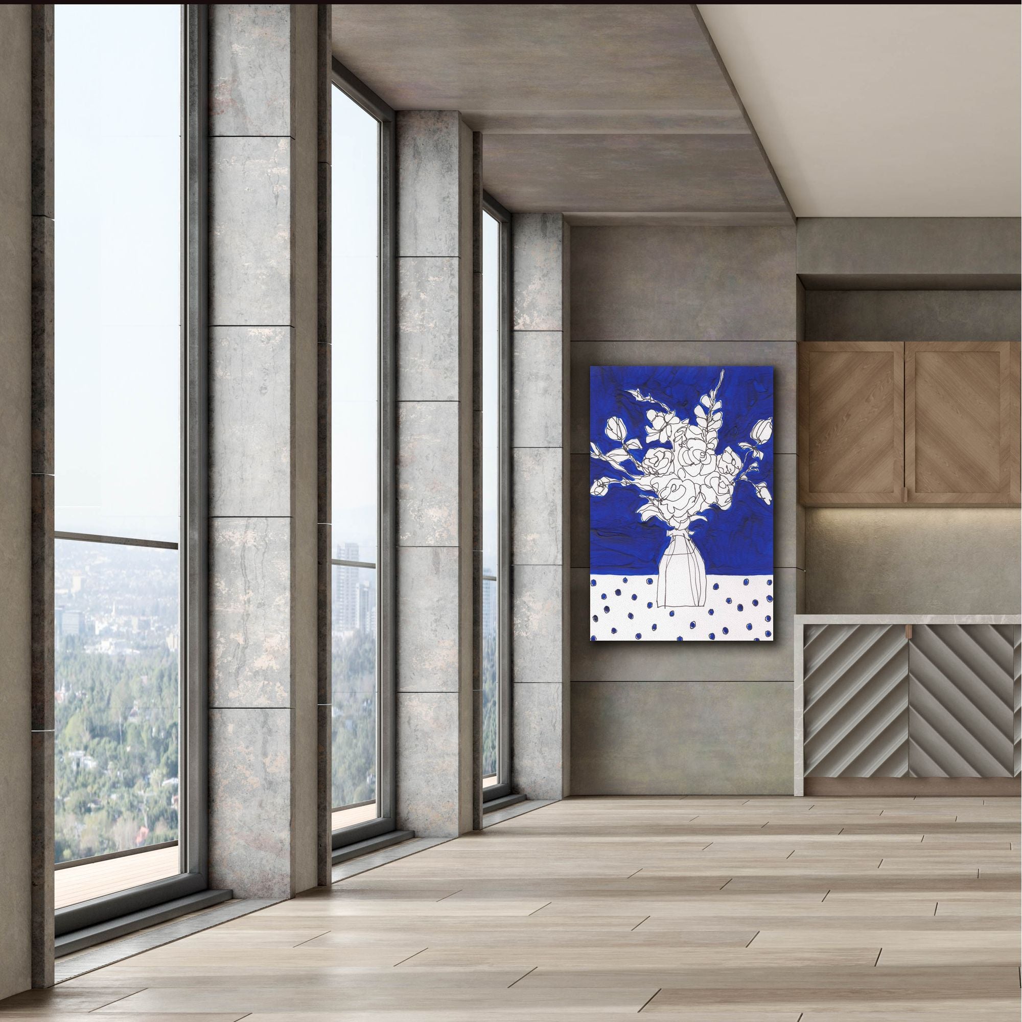 'Floral Jardiniere II' by Regina Moore, Canvas Wall Art,40x60