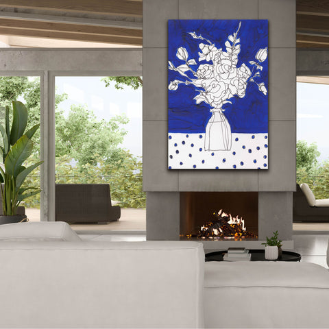 Image of 'Floral Jardiniere II' by Regina Moore, Canvas Wall Art,40x60
