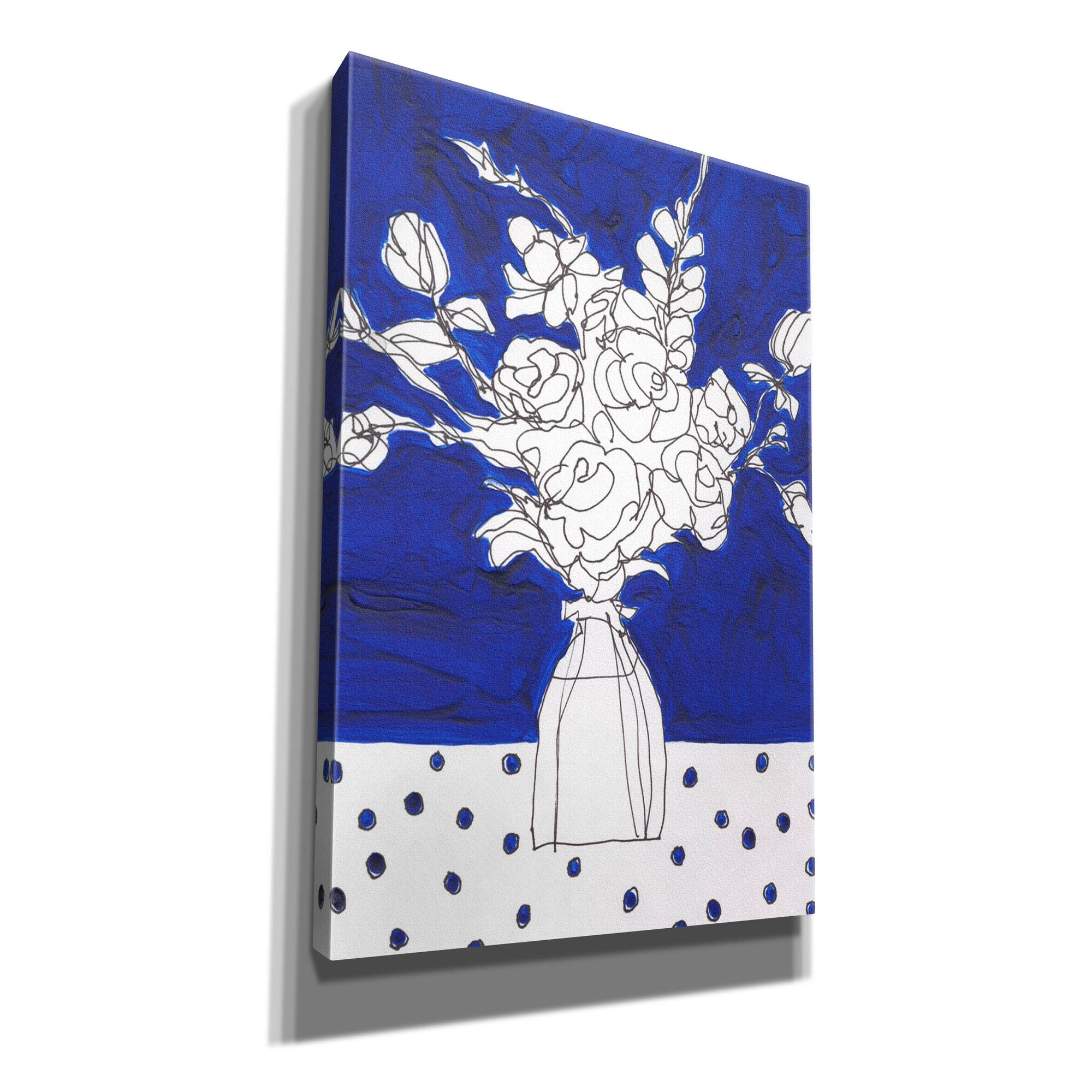 'Floral Jardiniere II' by Regina Moore, Canvas Wall Art