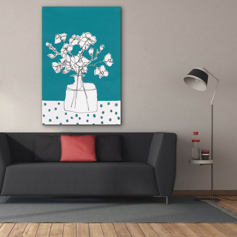 Image of 'Floral Jardiniere IV' by Regina Moore, Canvas Wall Art,40x60