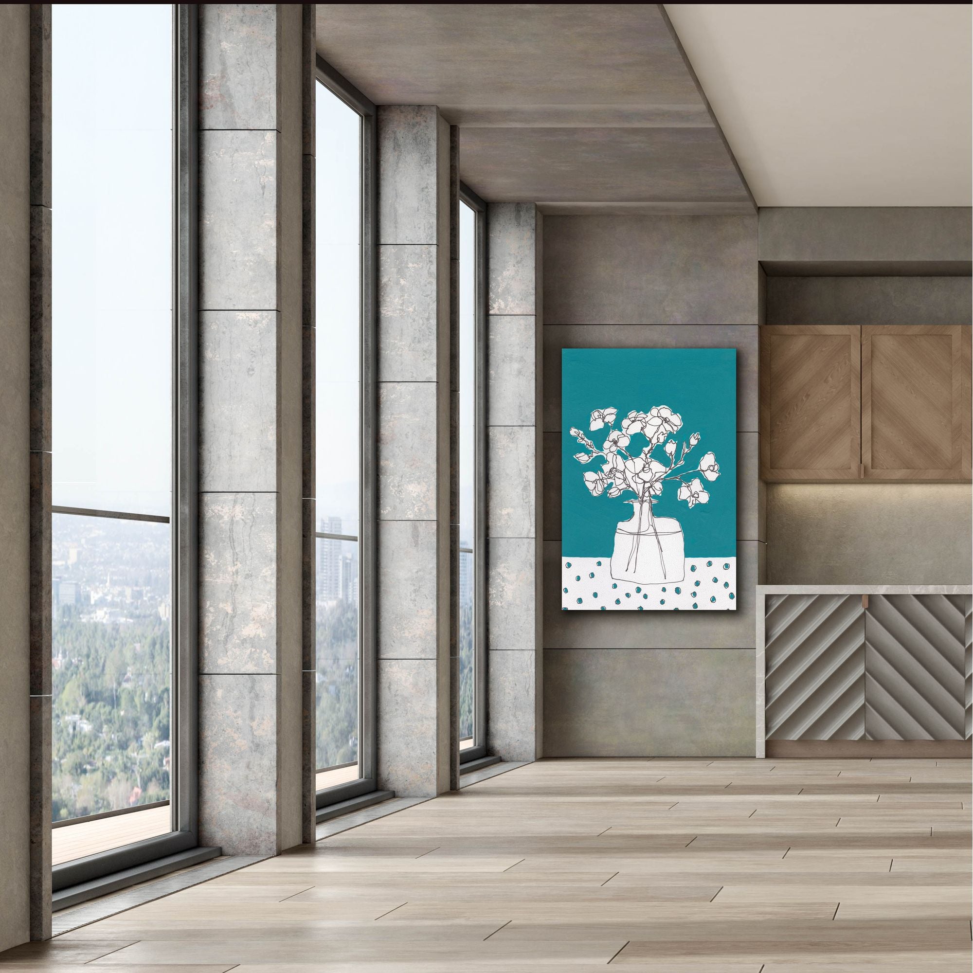 'Floral Jardiniere IV' by Regina Moore, Canvas Wall Art,40x60