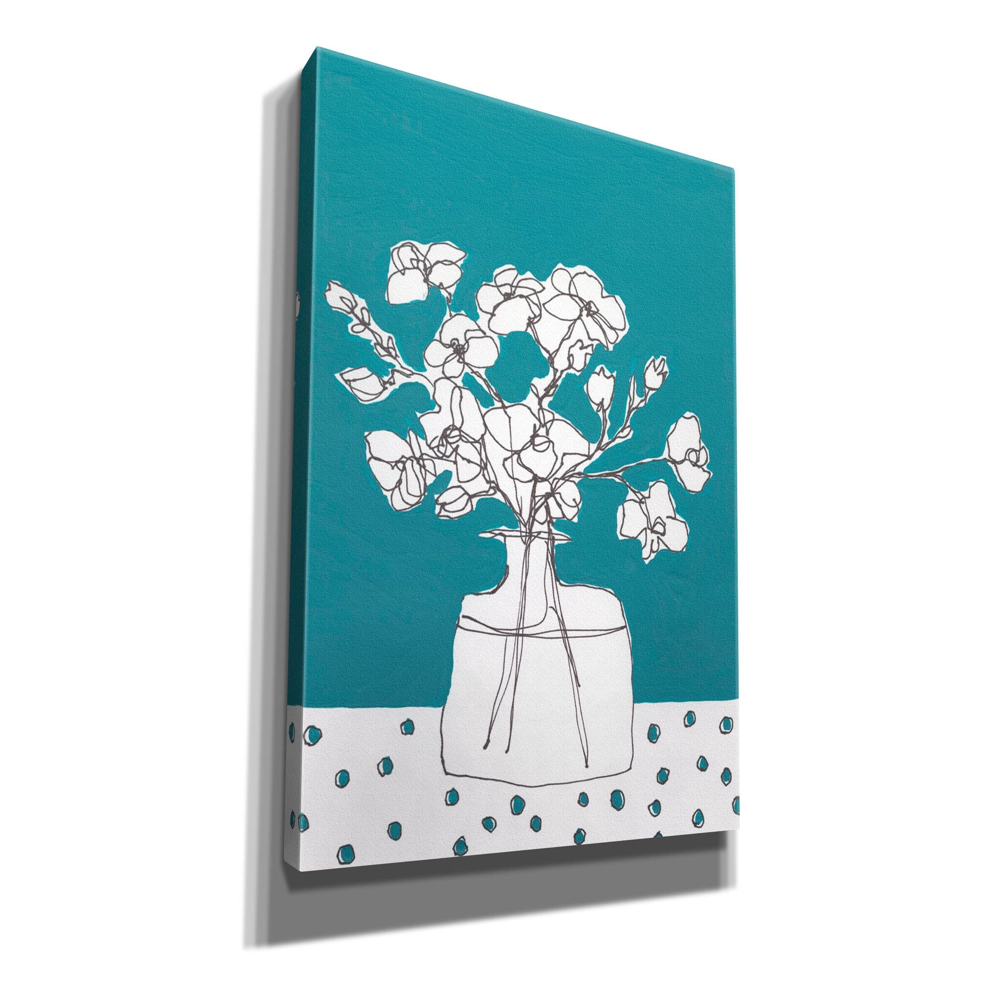 'Floral Jardiniere IV' by Regina Moore, Canvas Wall Art