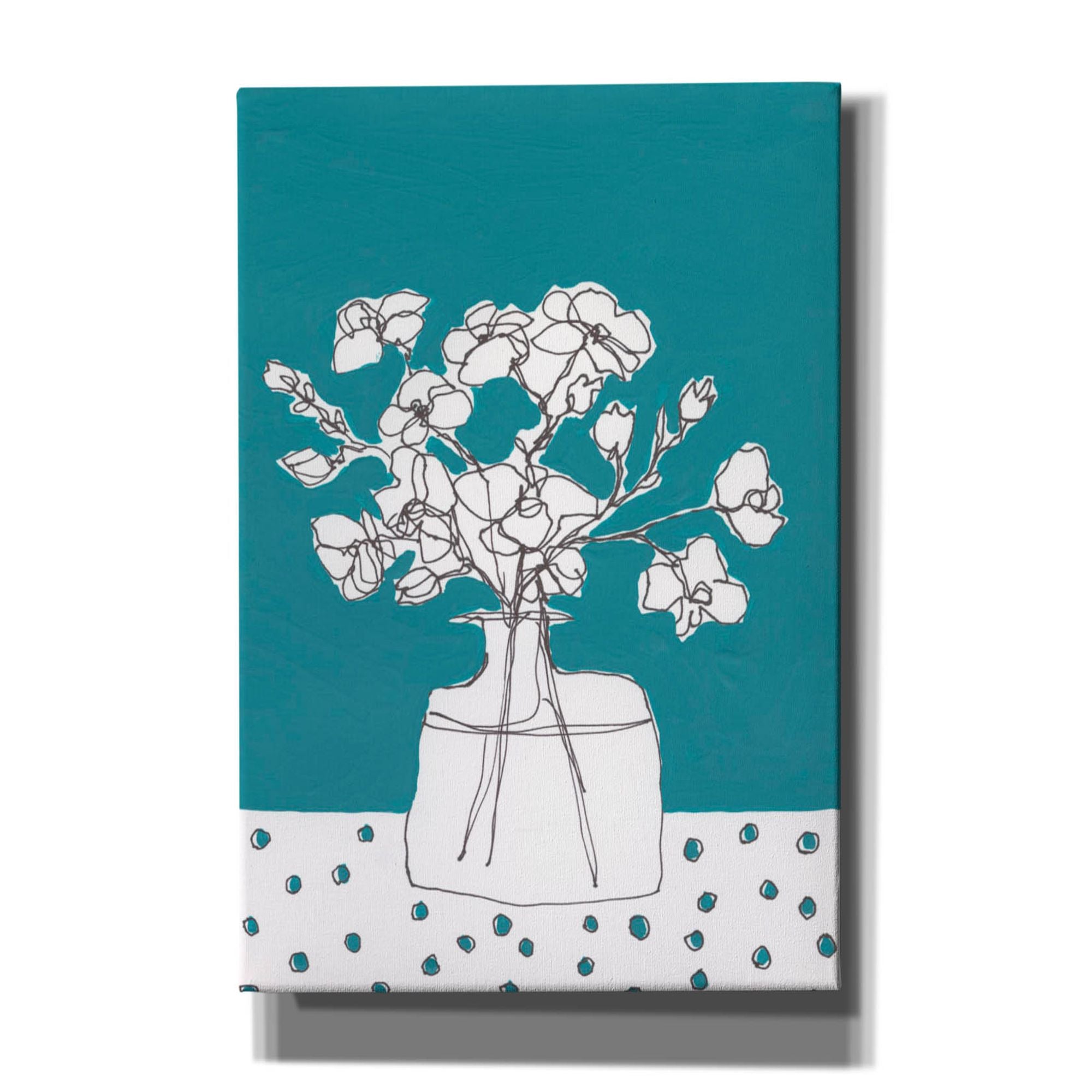 'Floral Jardiniere IV' by Regina Moore, Canvas Wall Art